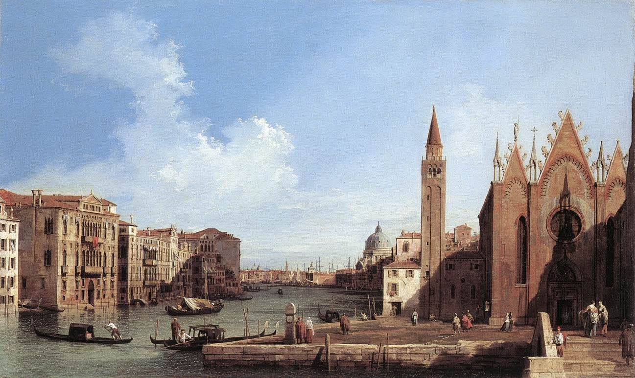 The Grand Canal from Santa Maria della Carità to the Bacino di San Marco