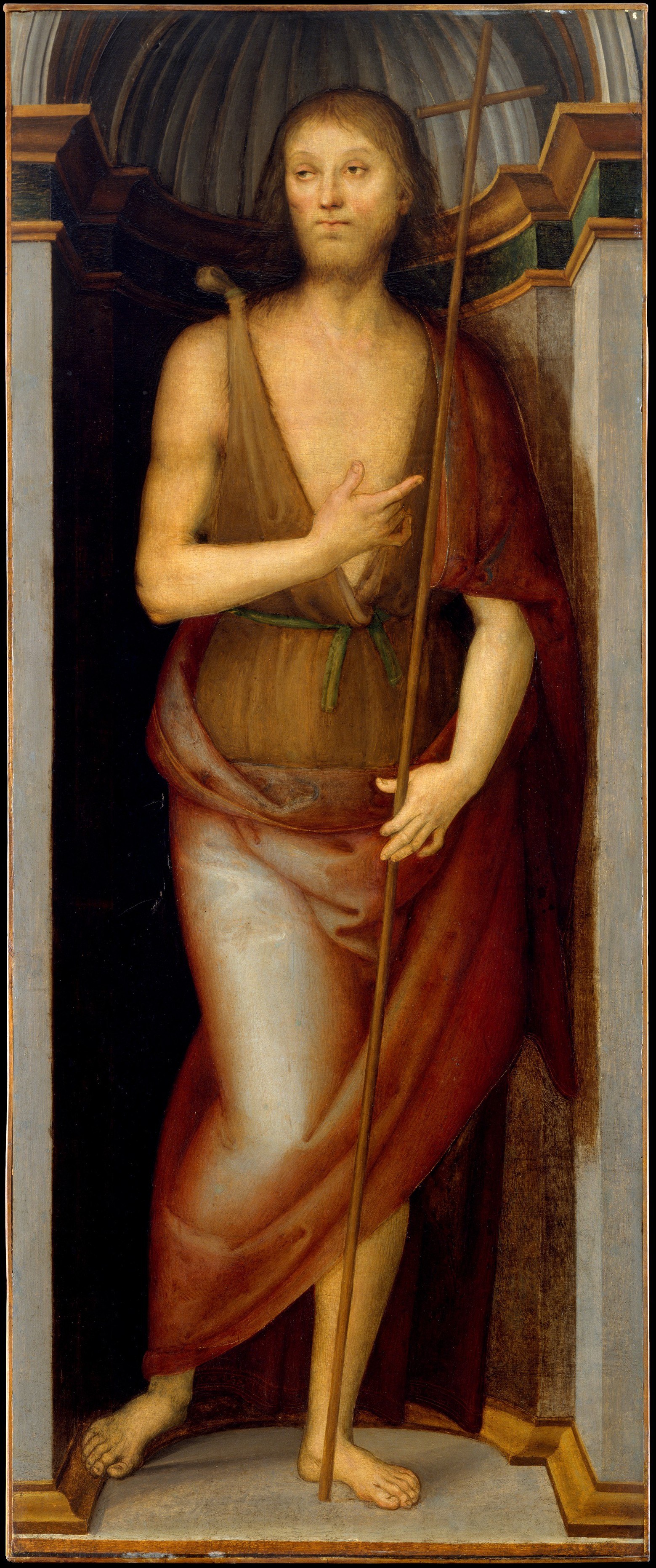 Saint John the Baptist; Saint Lucy