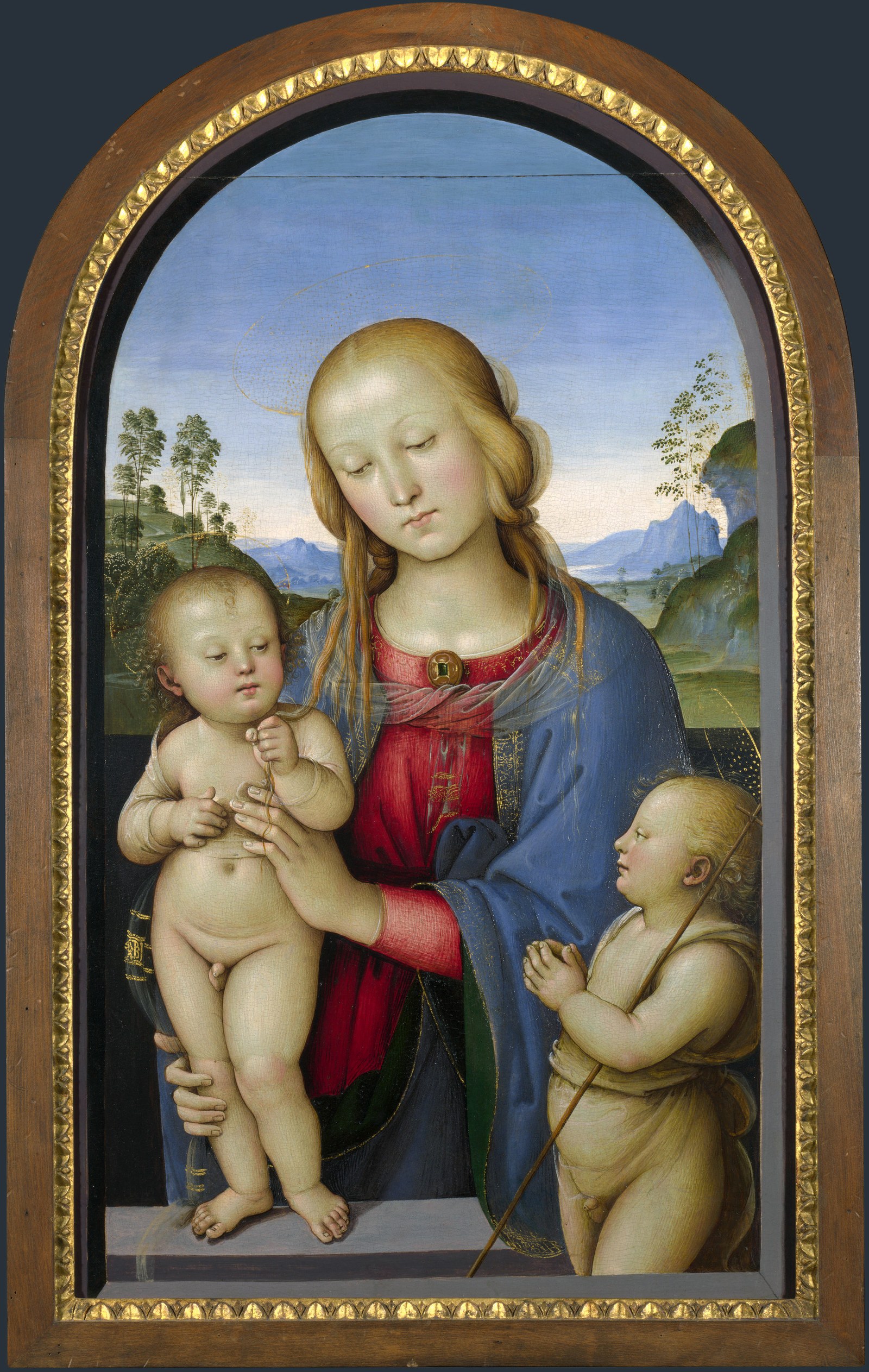 The Virgin and Child with Saint John