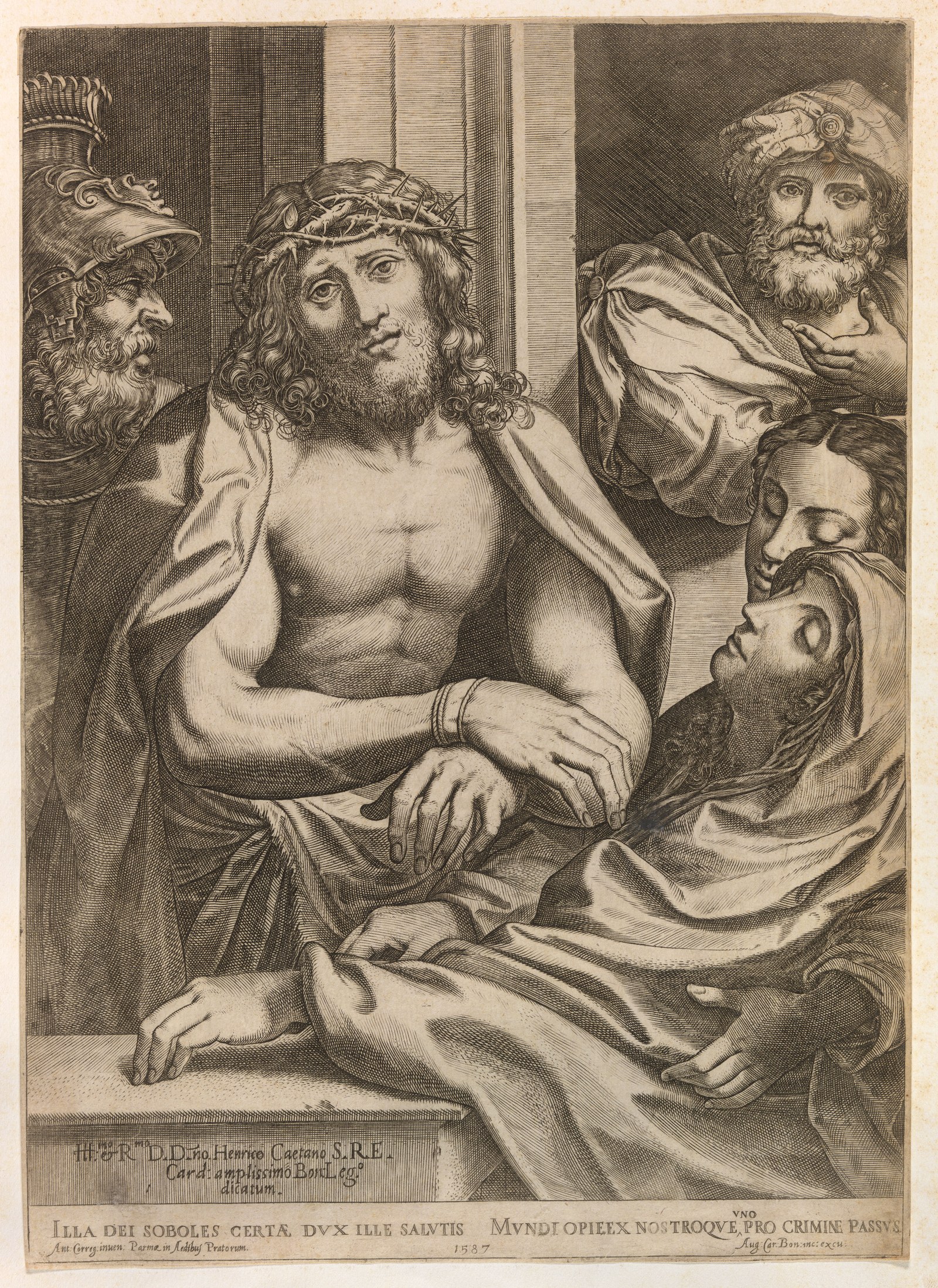 Agostino Carracci - Ecce Homo
