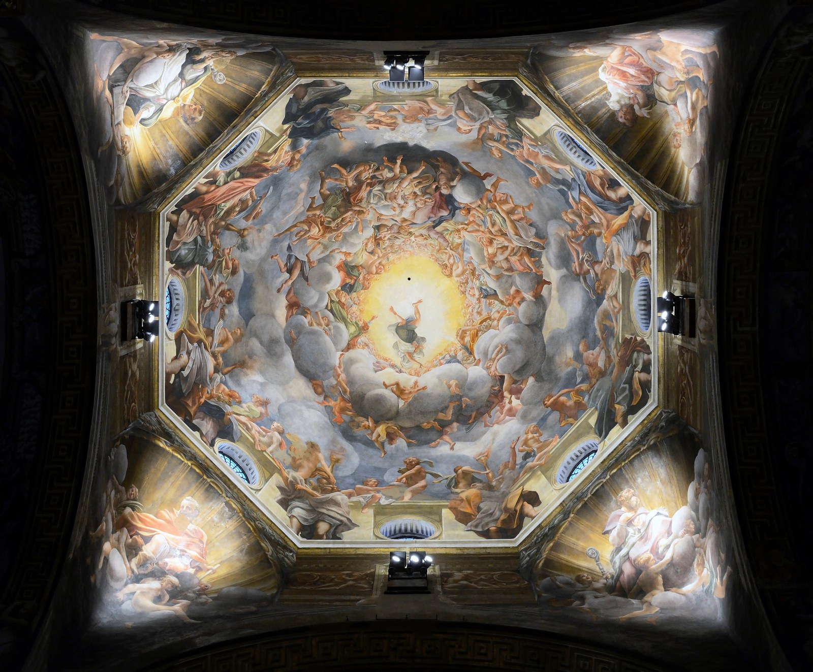 Cathedral (Parma) - Assumption by Correggio