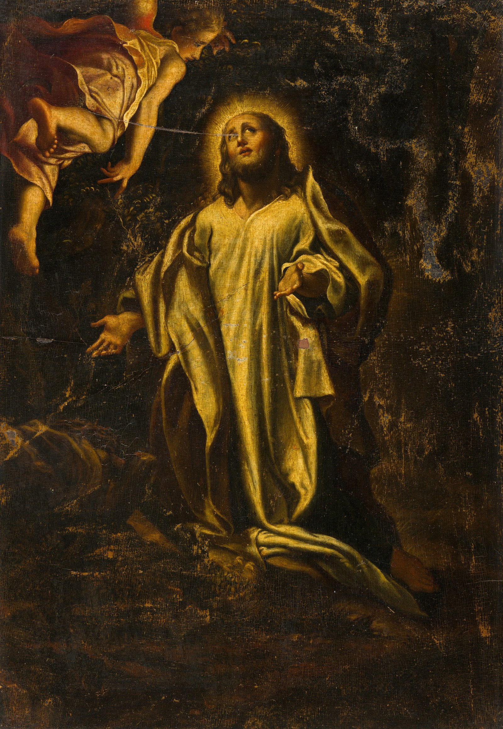 Christ on the Mount of Olives after Correggio Mauritshuis 302