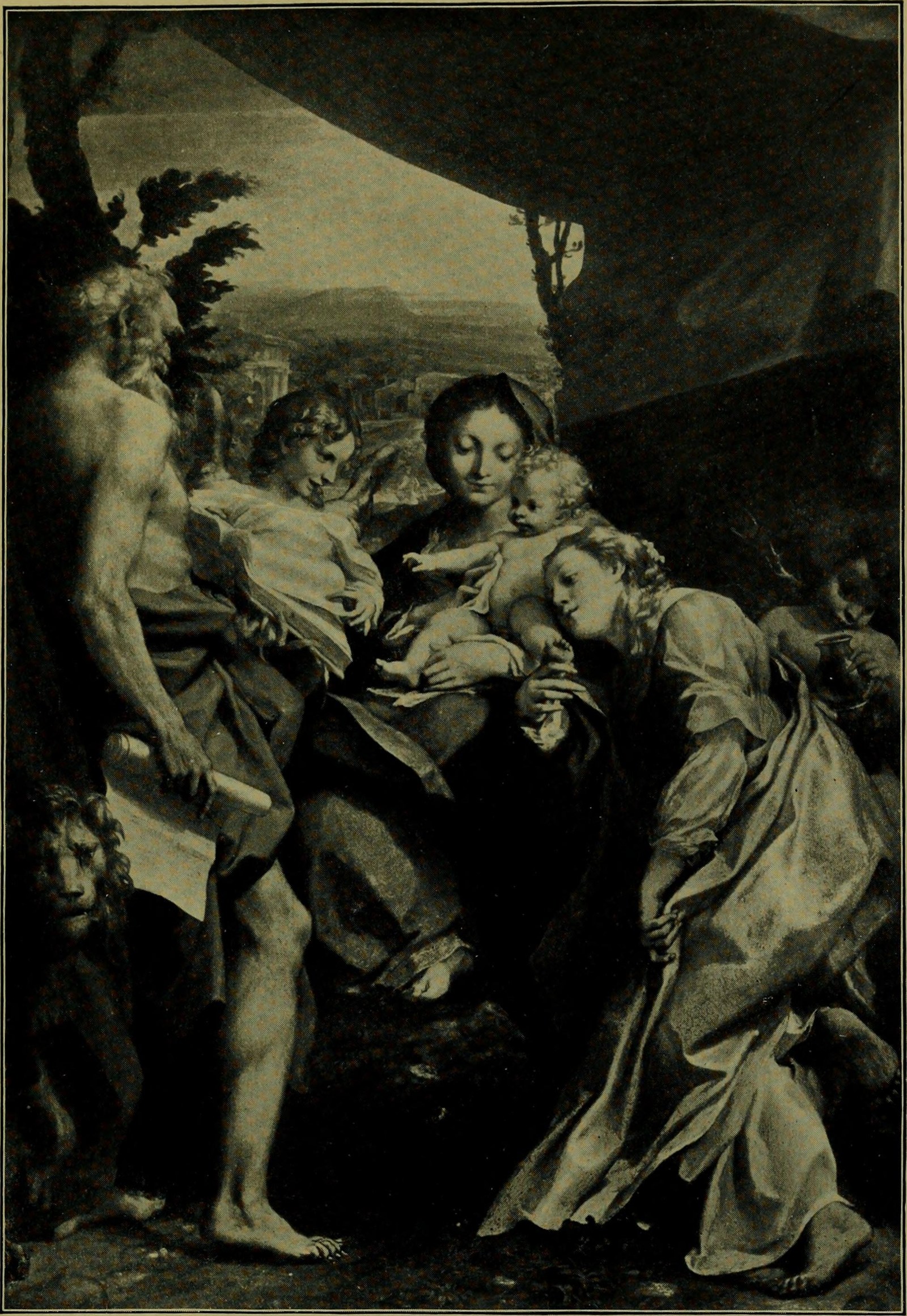 Correggio - a collection of fifteen pictures and a supposed portrait of the painter (1901) (14578012988)
