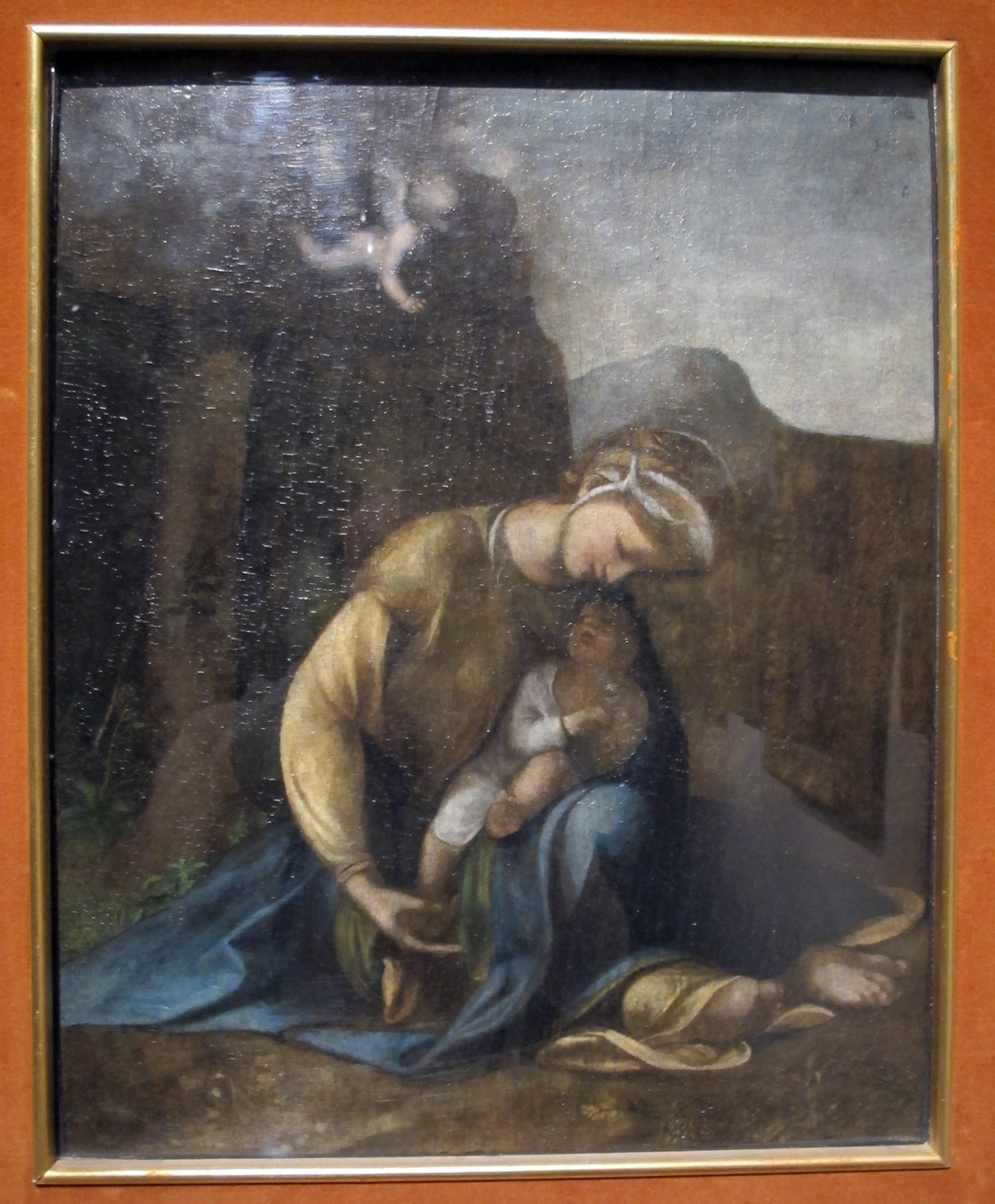 Correggio, la zingarella, 1515-16, Q107