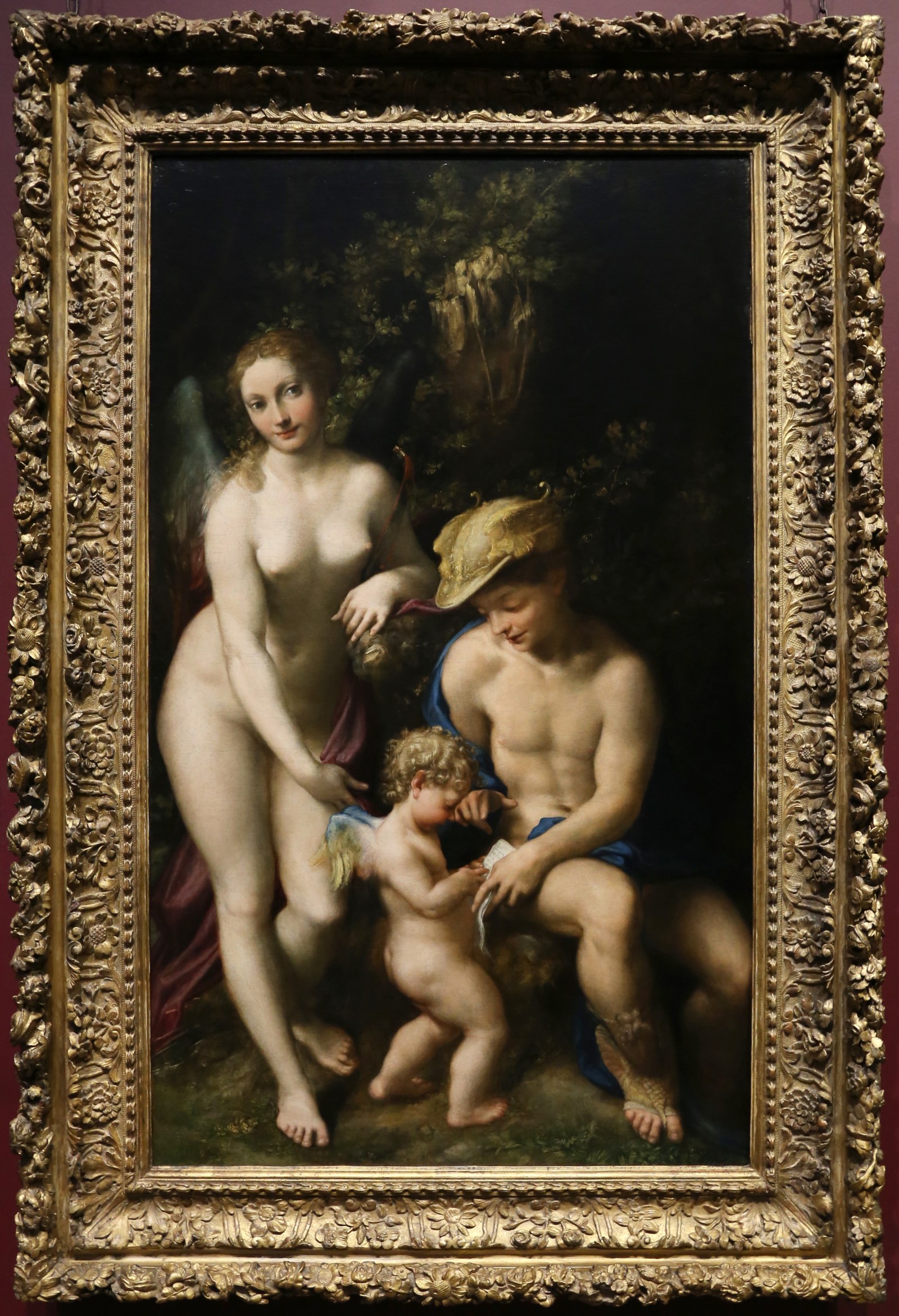 Correggio, la scuola di amore, 1525 ca