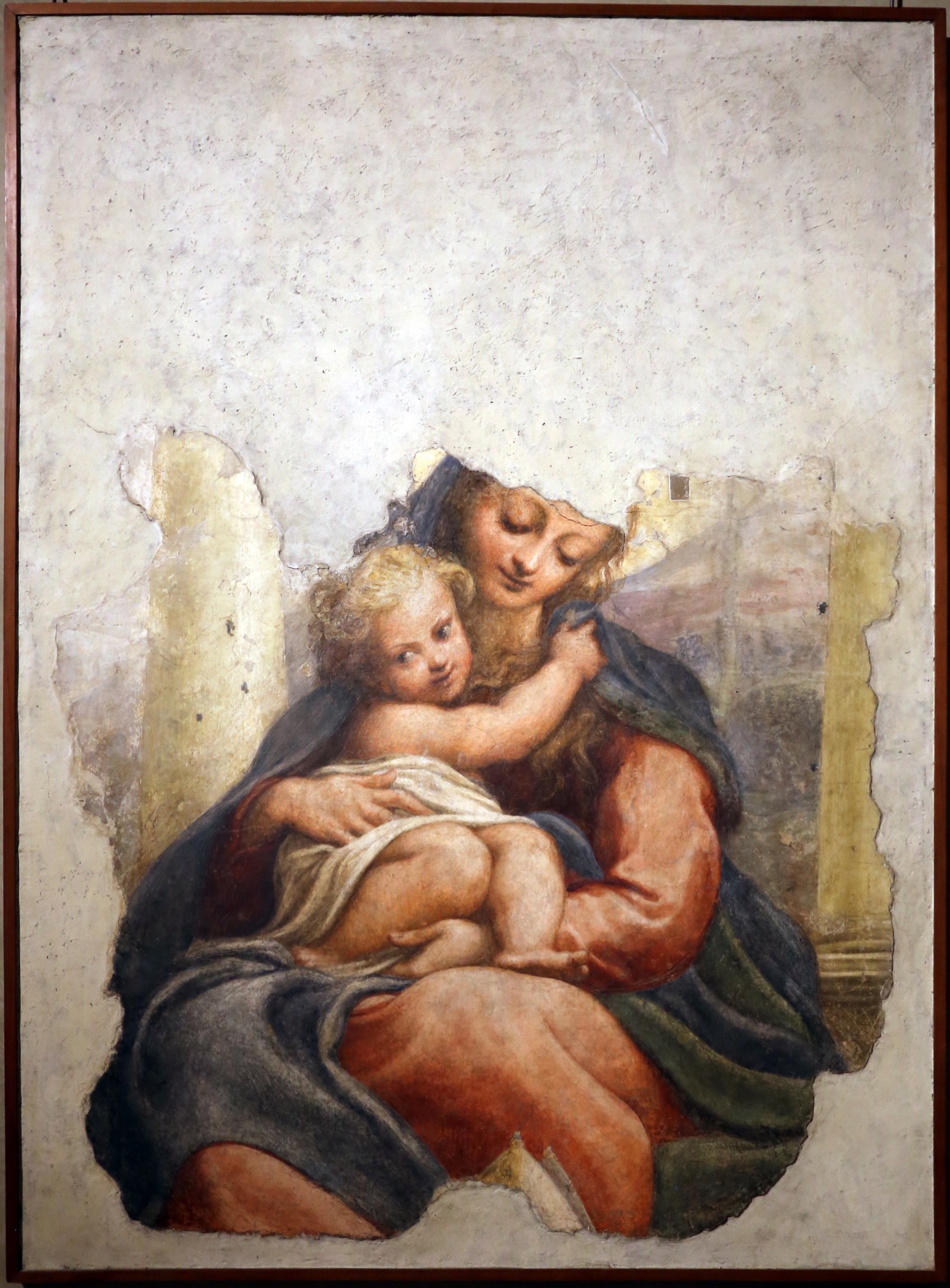 Correggio, madonna della scala, 1523 ca. 01