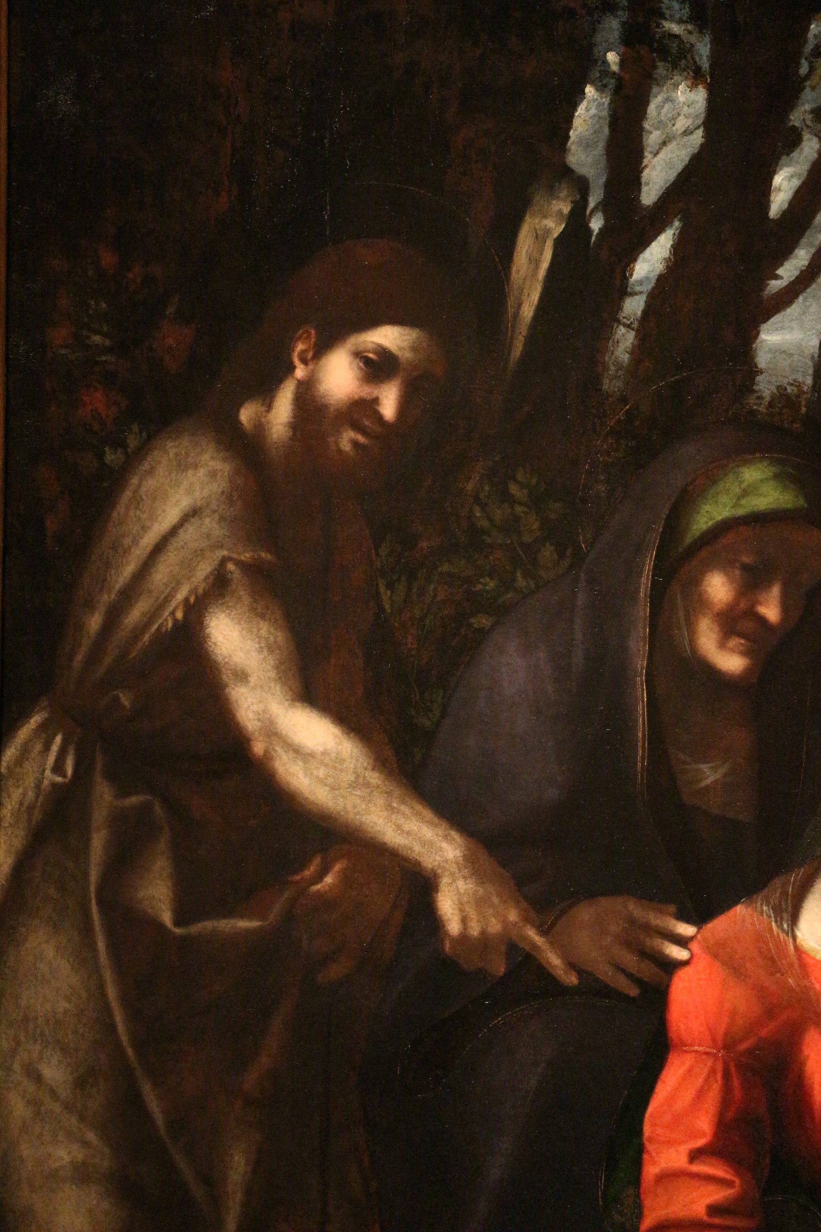 Correggio, matrimonio mistico di santa caterina, 1510-14 ca. 02