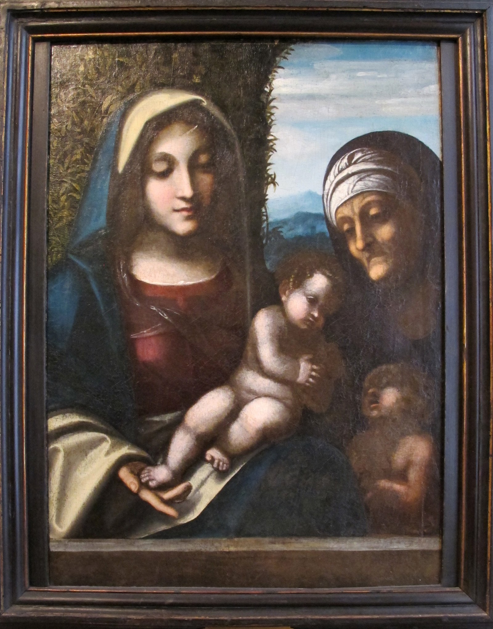 Correggio, madonna col bambino, s. elisabetta e s. giovannino, 1510-12 ca. 02