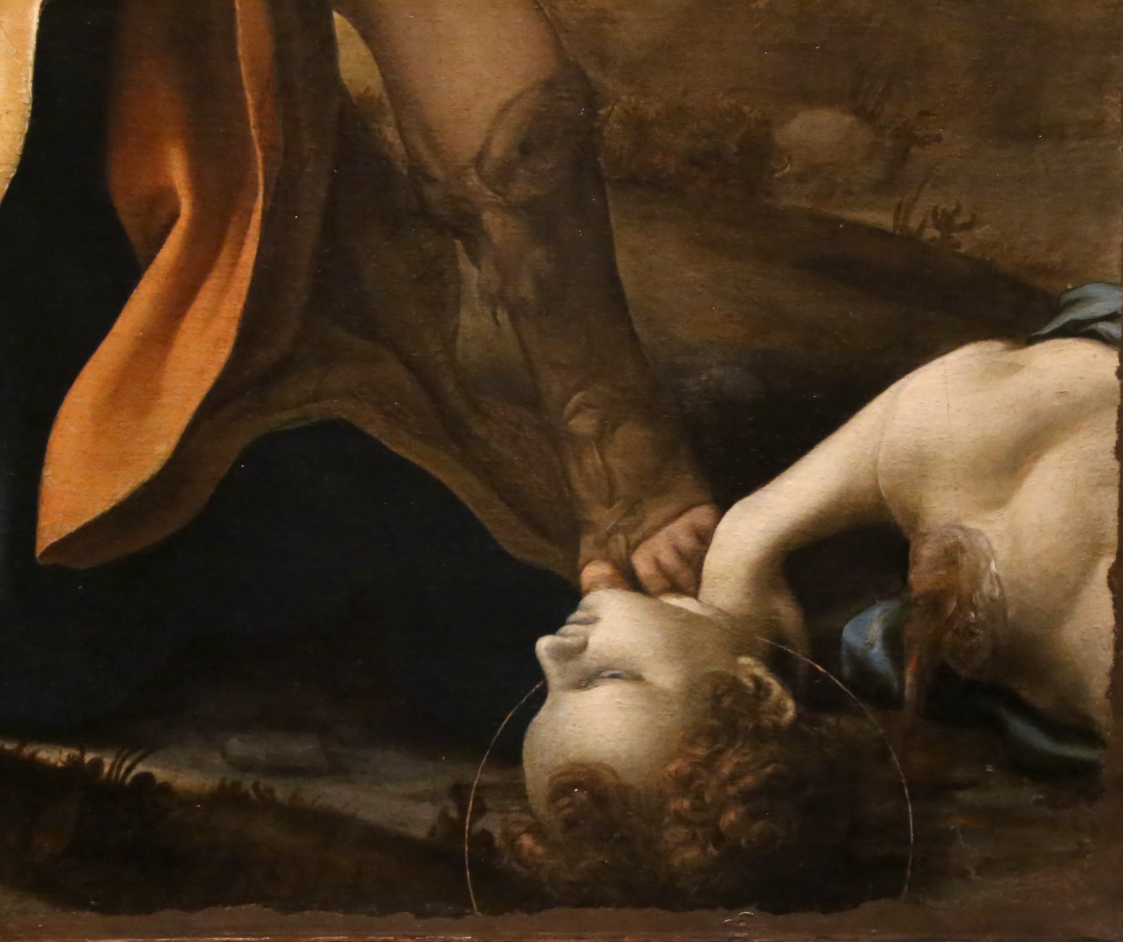 Correggio, martirio dei ss. placido, flavia, eutichio e vittorino, 1524 ca. 08 decapitato