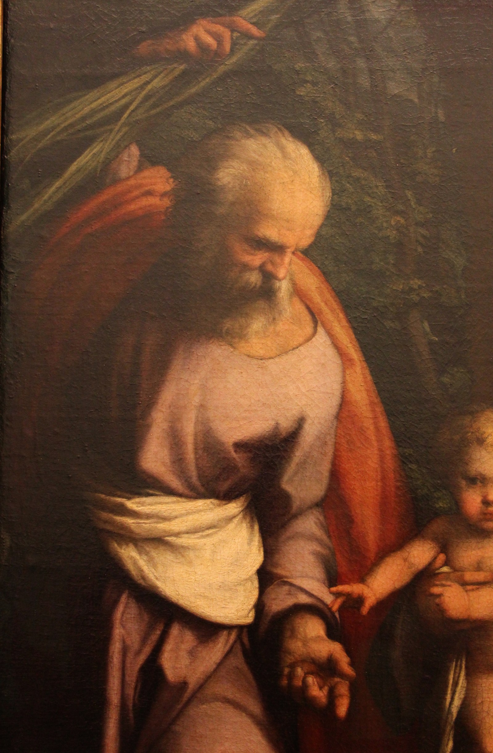 Correggio, riposo durante la fuga in egitto, 1517, 02