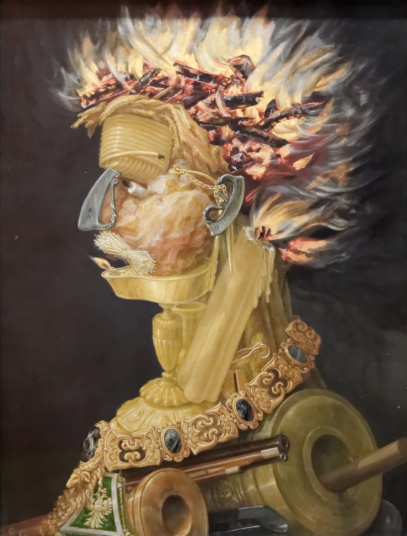 The allegory of Fire
