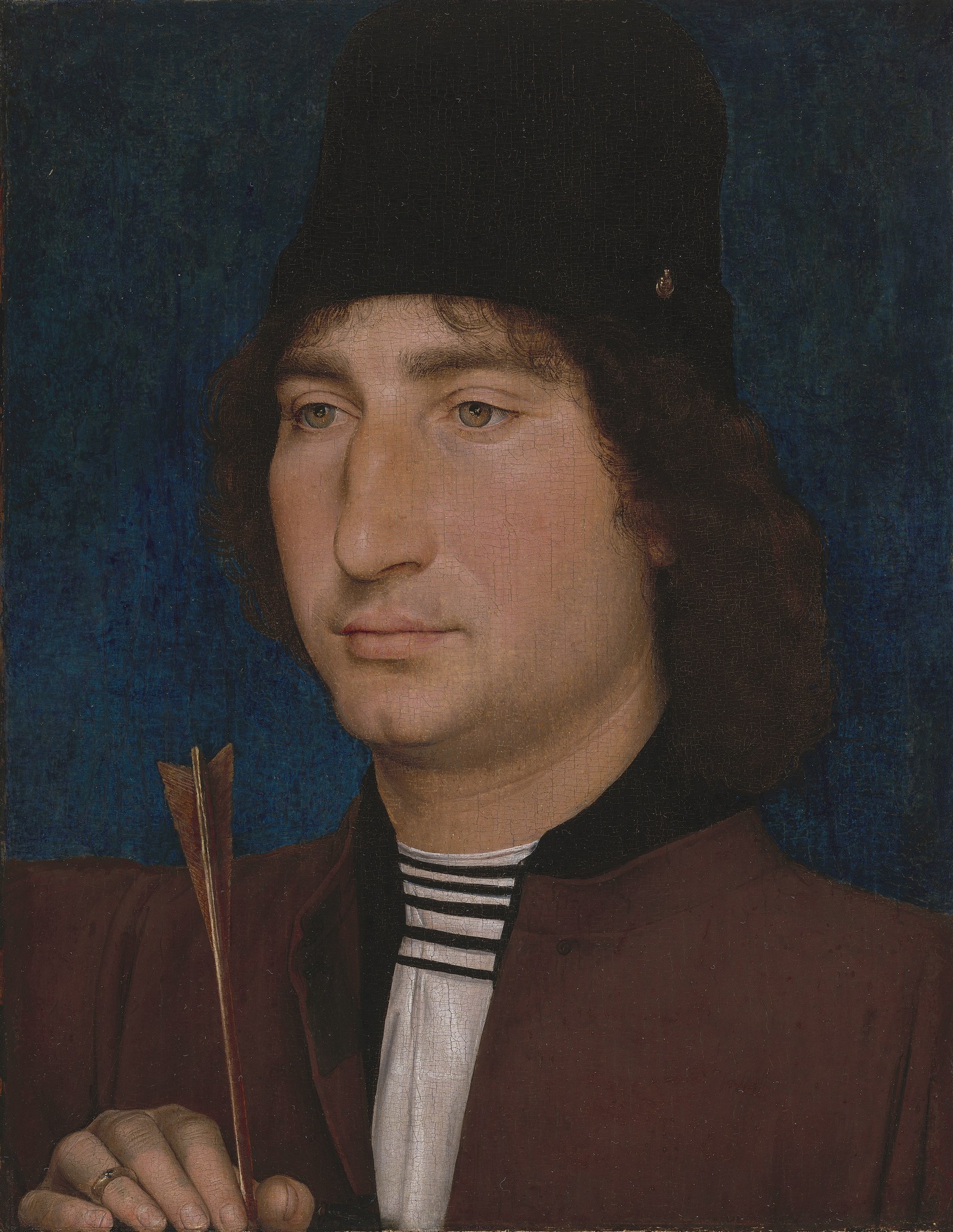 Portrait of a Man with an Arrow