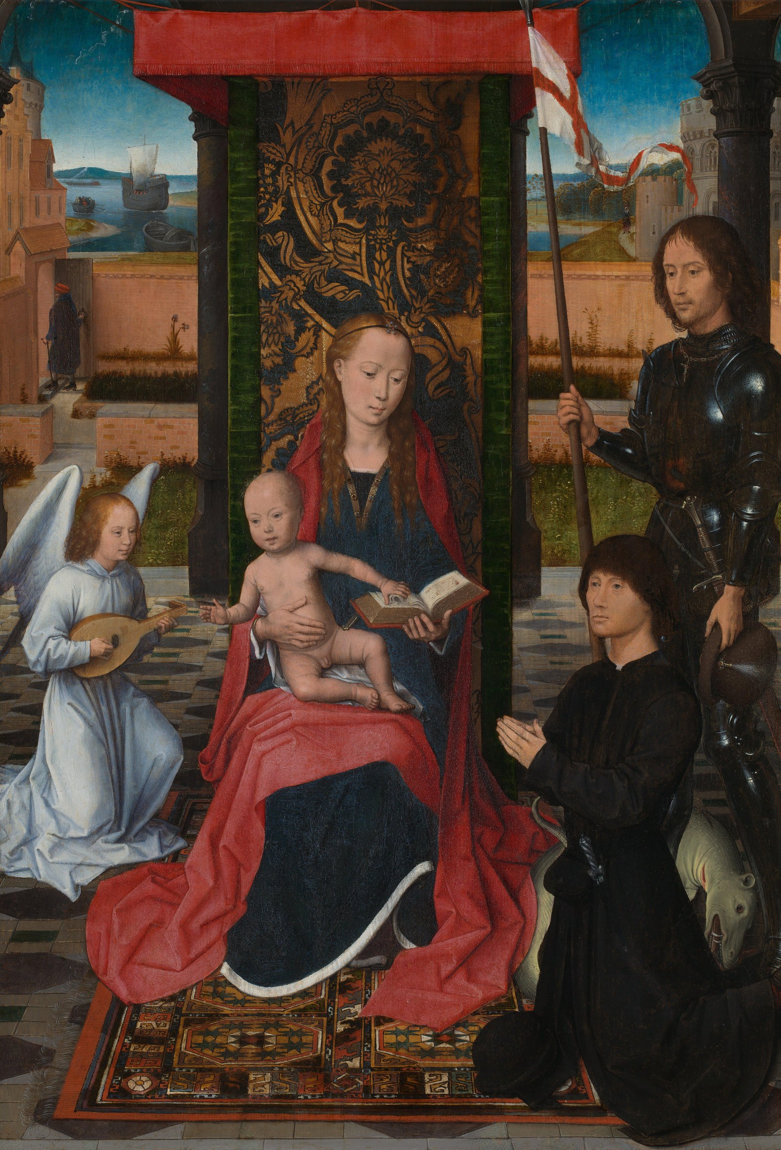 The Virgin and Child with an Angel