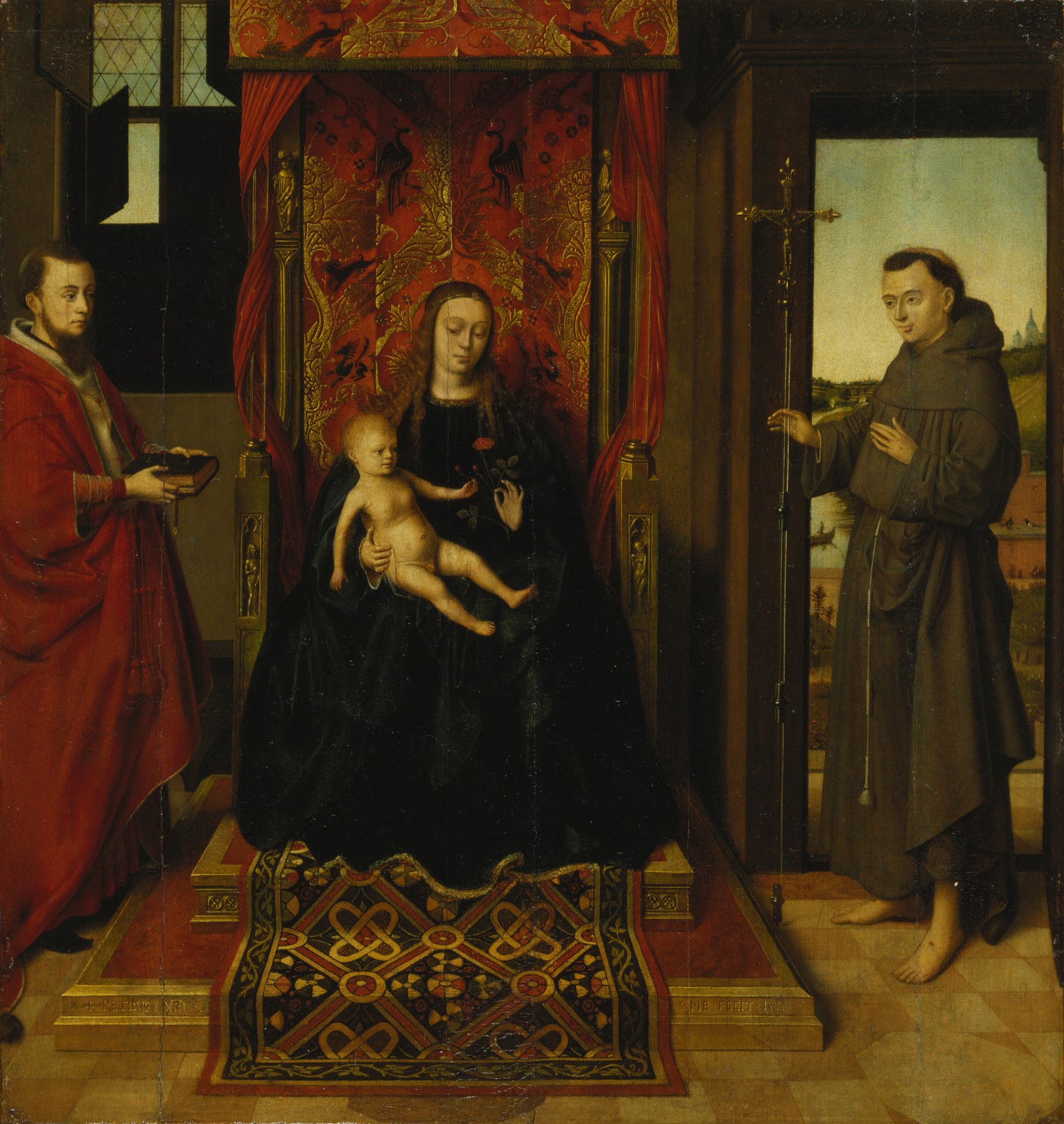 Virgin and Child with Saints Jerome and Francis