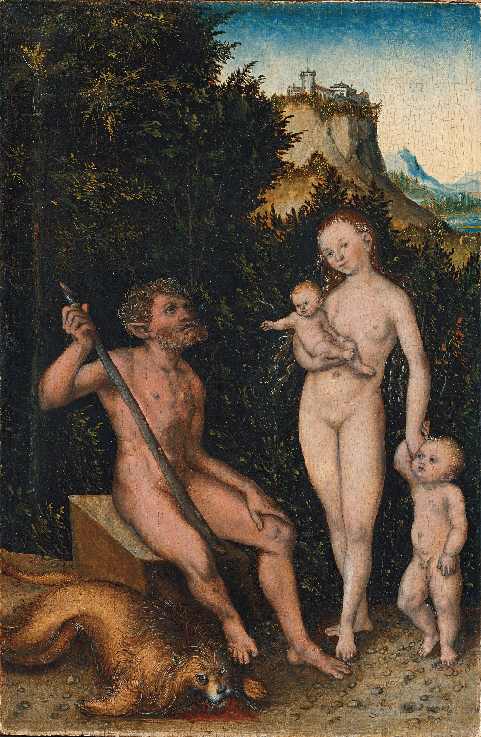 Family of Wild Men