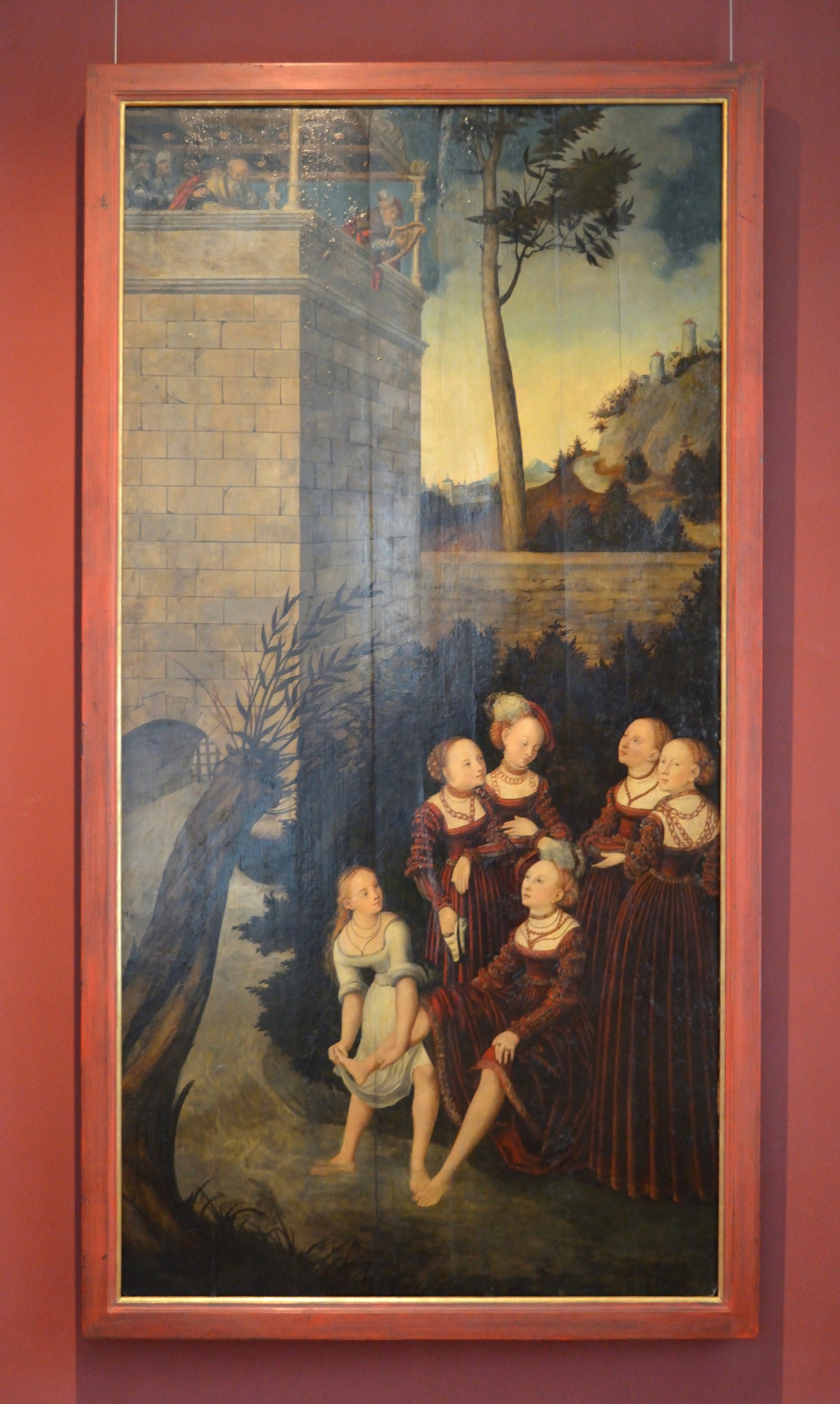 David and Bathseba (Elector Joachim II's exemplum panels)