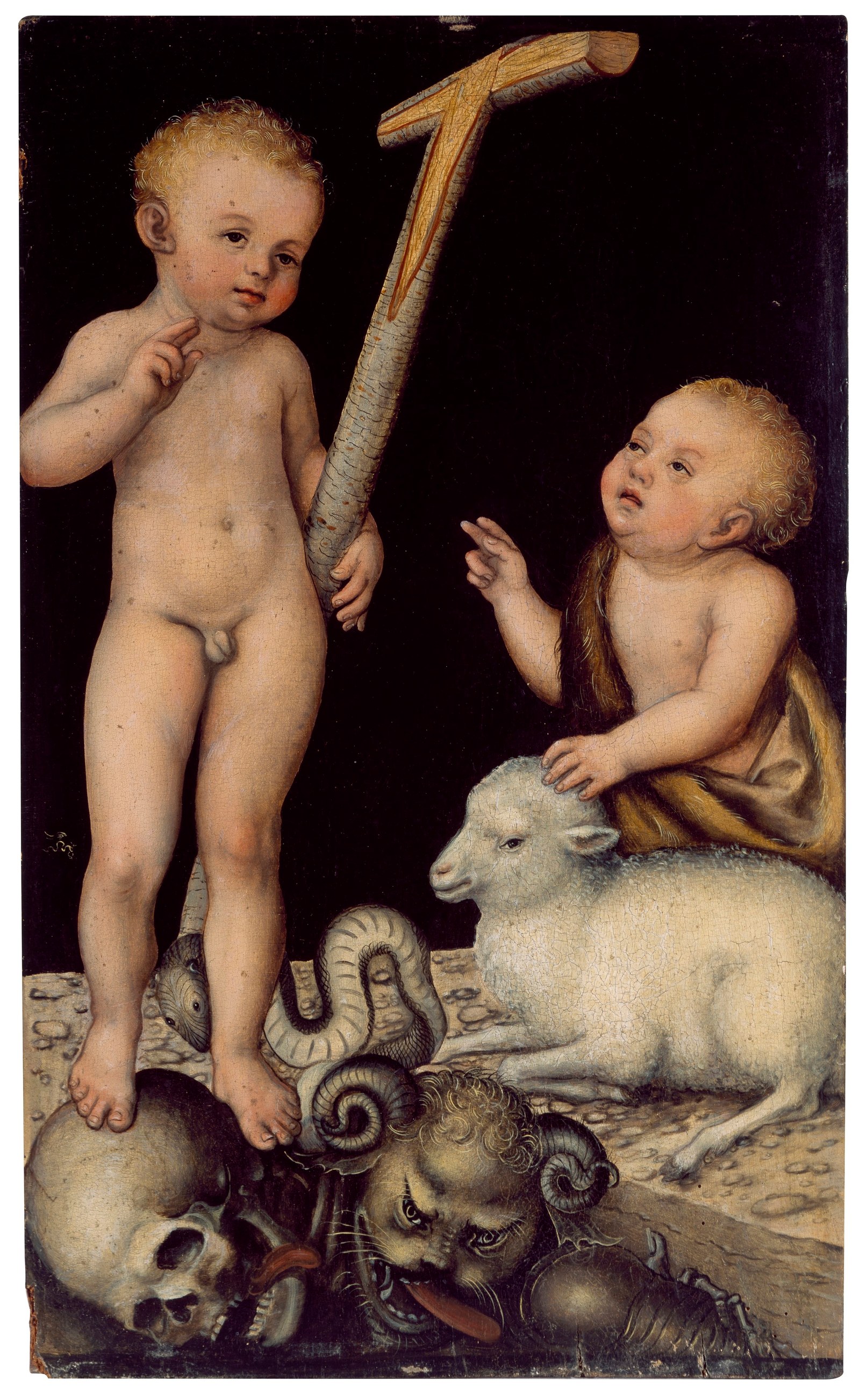 Jesus und St. John as Boys