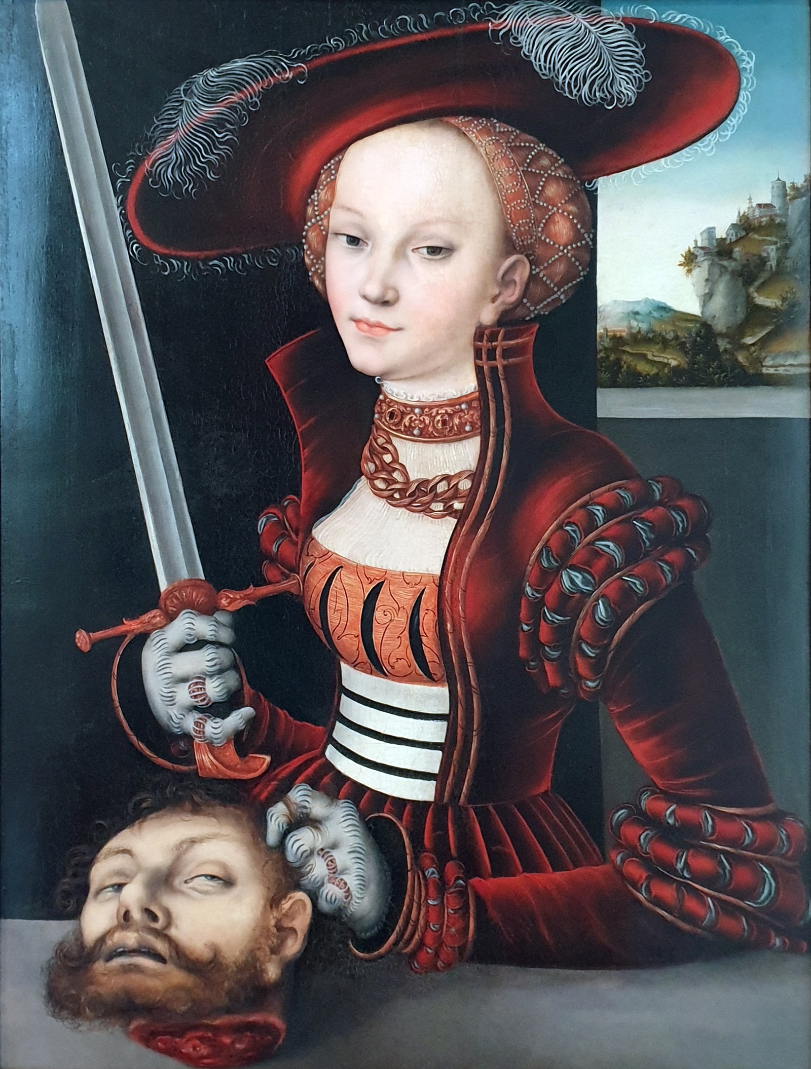 Judith with the head of Holofernes