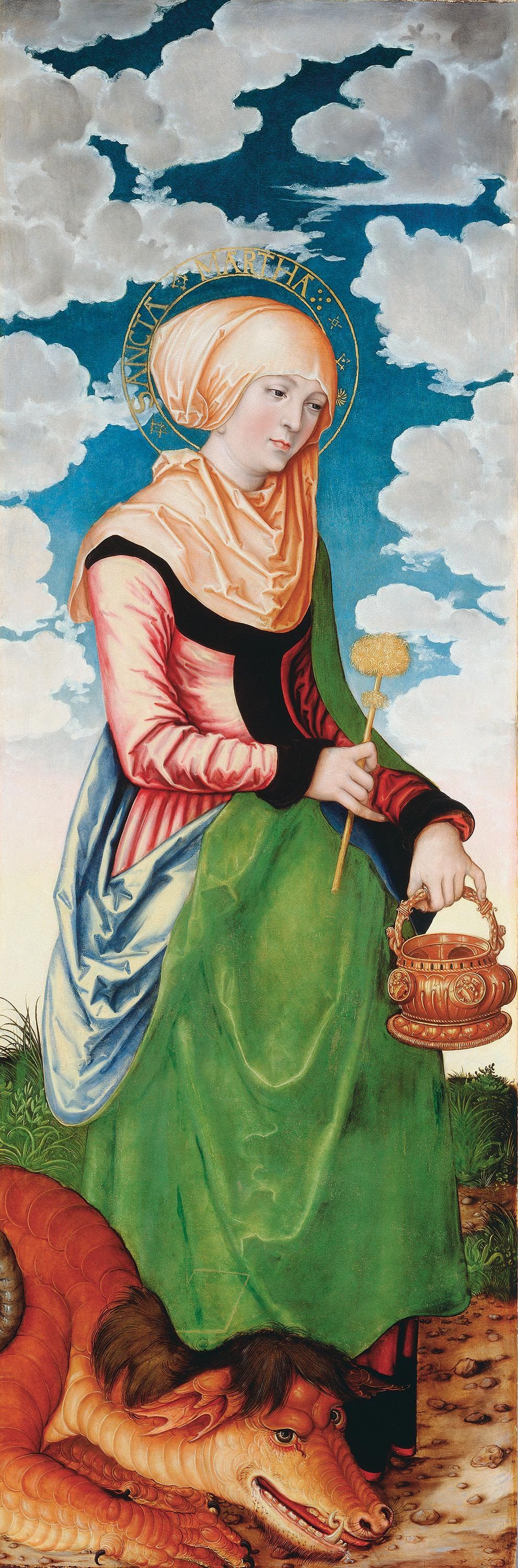 Magdalene Altar: St Martha