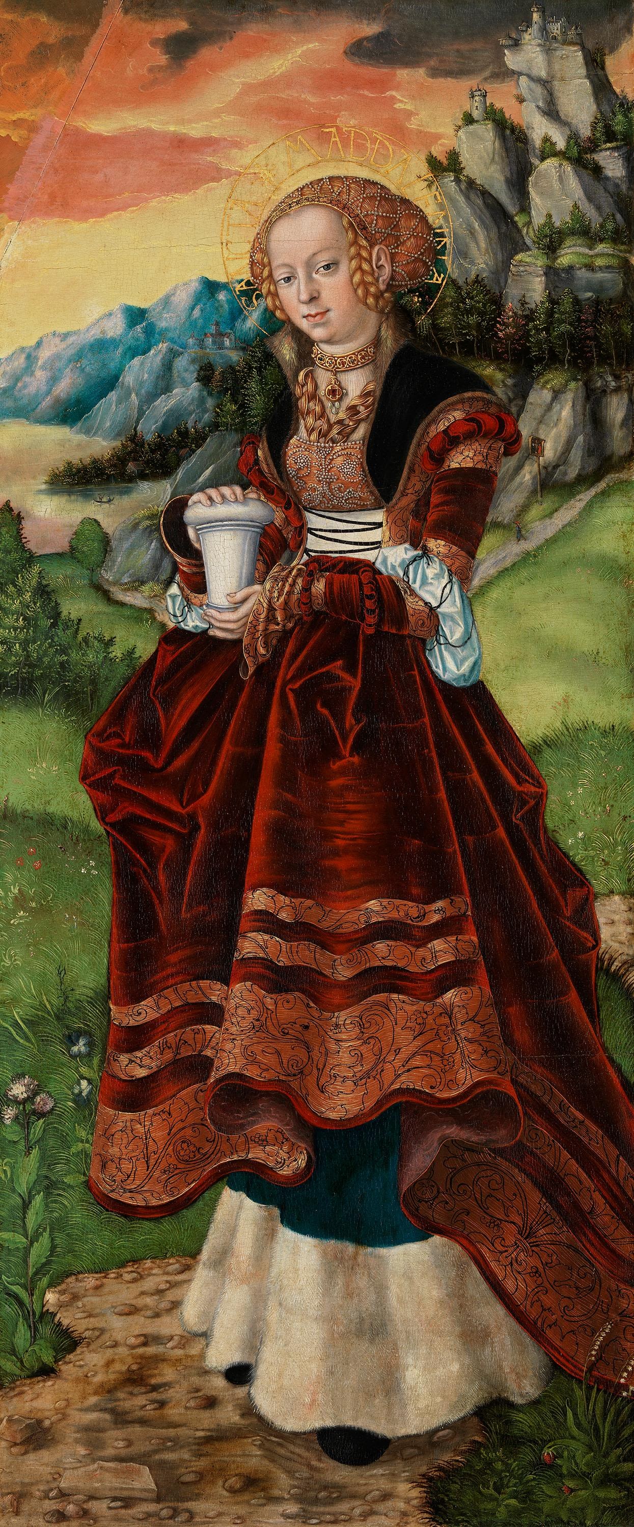Pfirtscher Altarpiece: Heilige Maria Magdalena