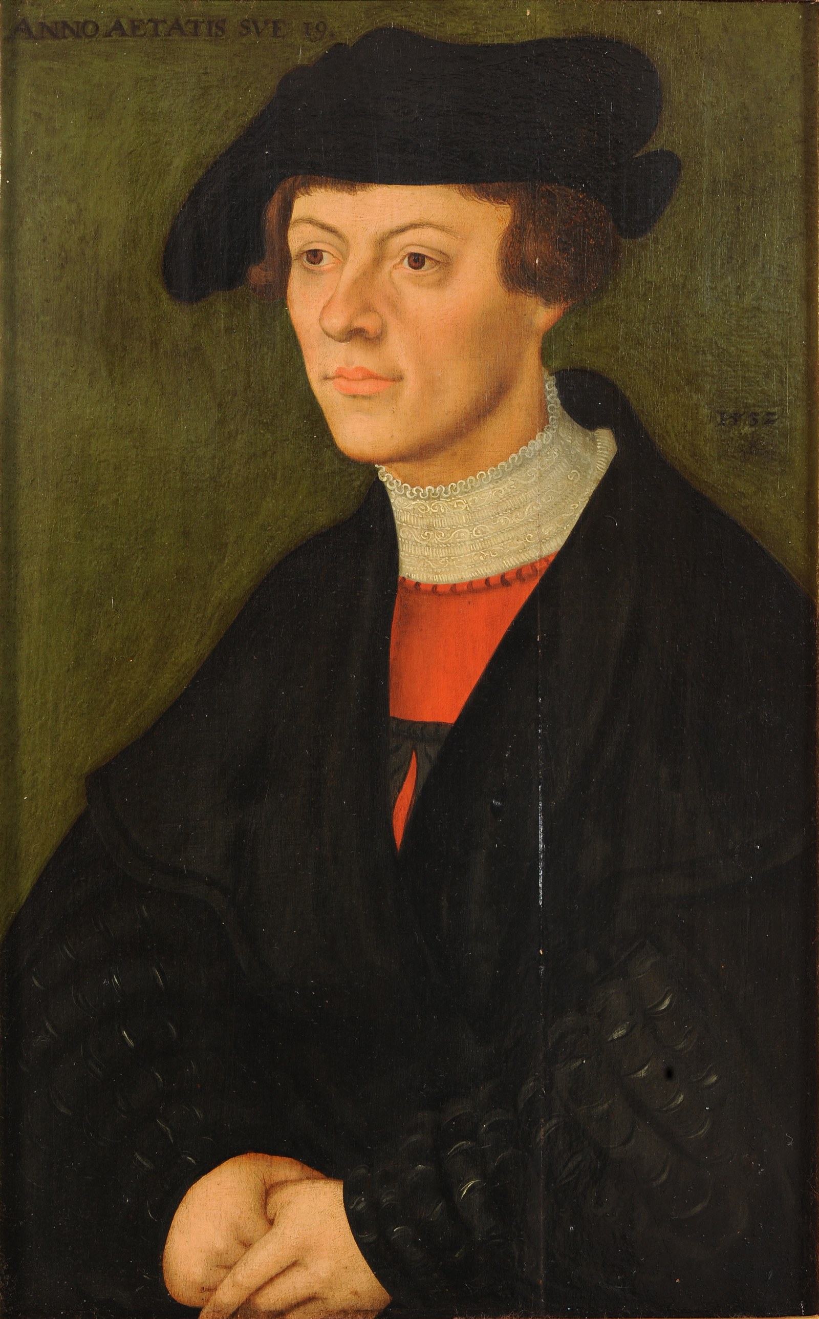 Portrait of a Man aged 19