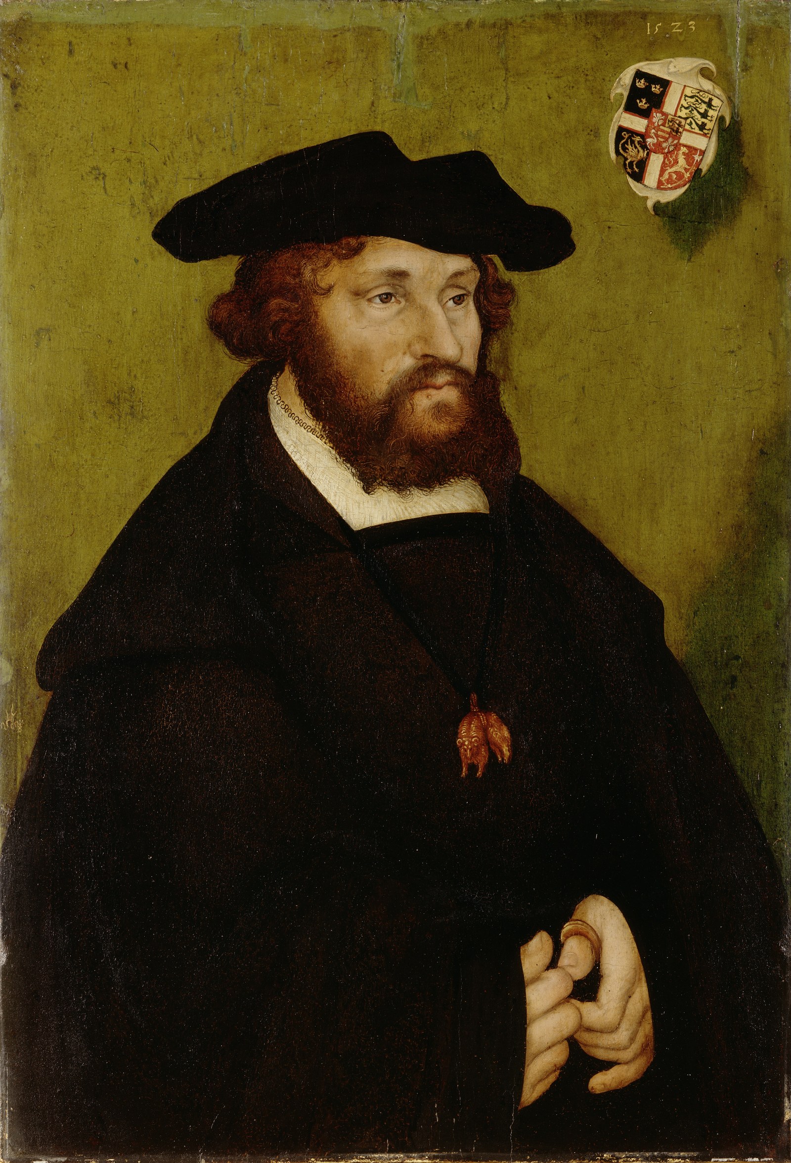 Portrait of King Christian II of Denmark