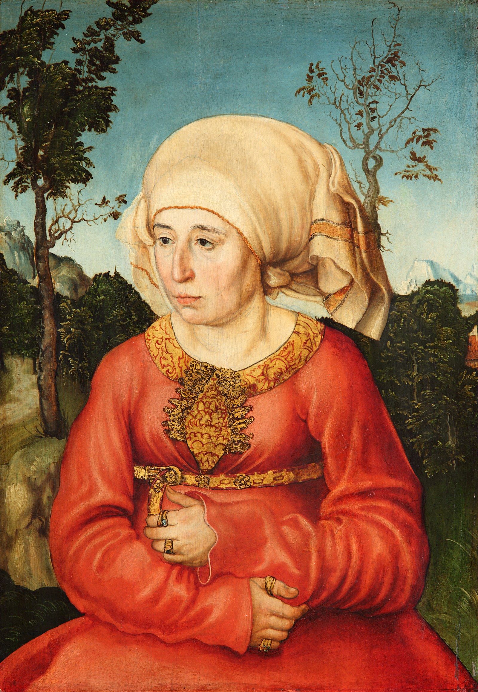 Portrait of the wife of a jurist