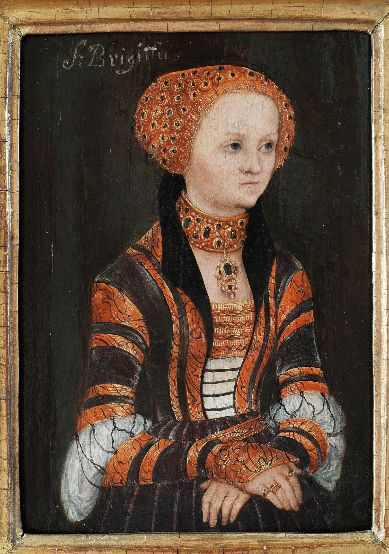 Portrait of St. Bridget of Sweden