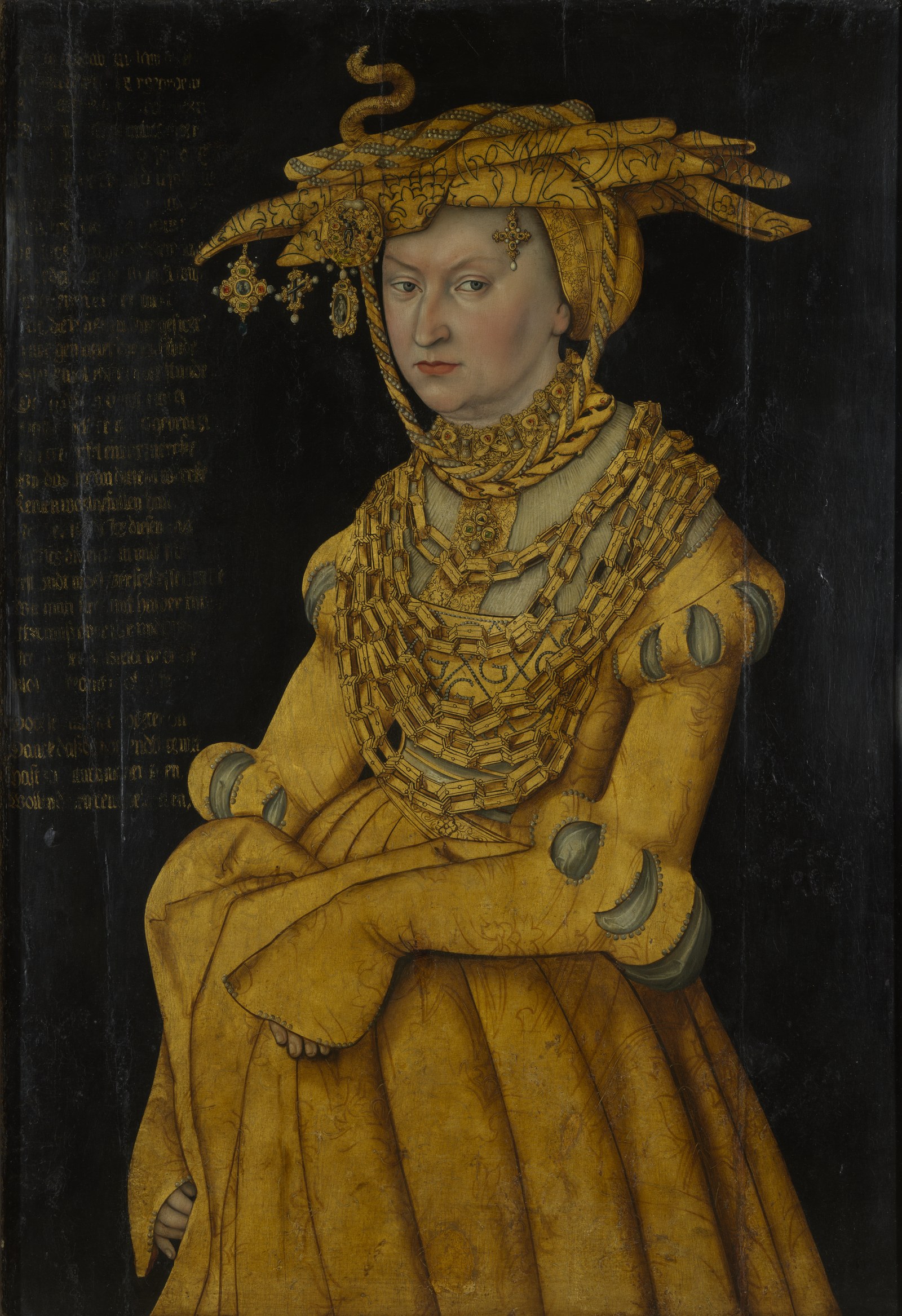 Portrait of the Duchess Catherine of Saxony