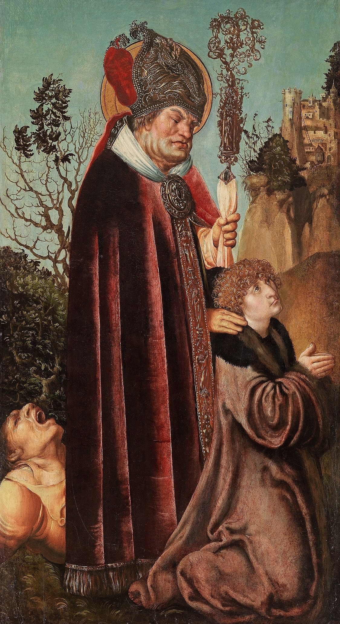 St Valentine and a Kneeling Donator