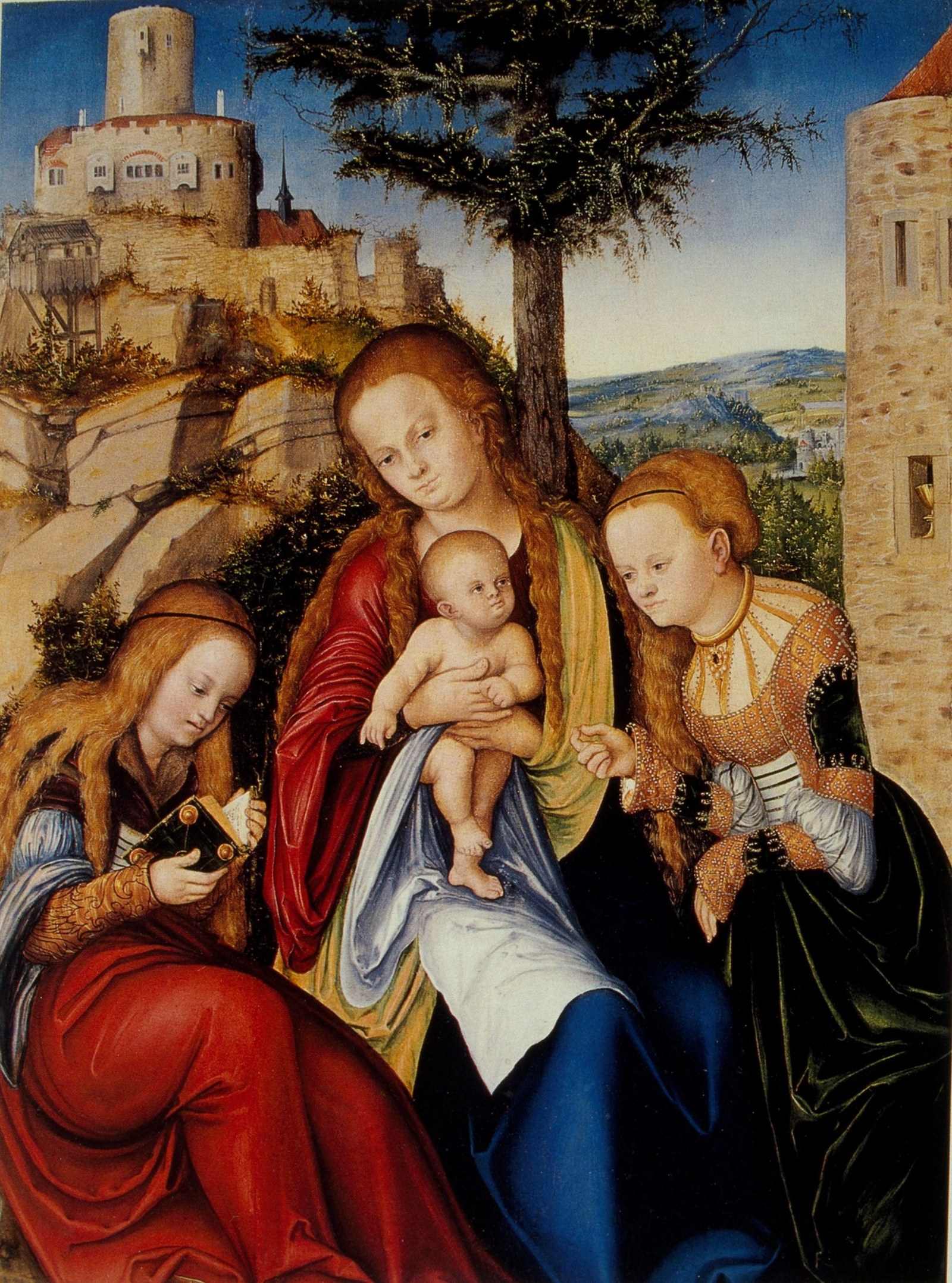 The Virgin and Child with Saint Barbara and Saint Catherine of Alexandria