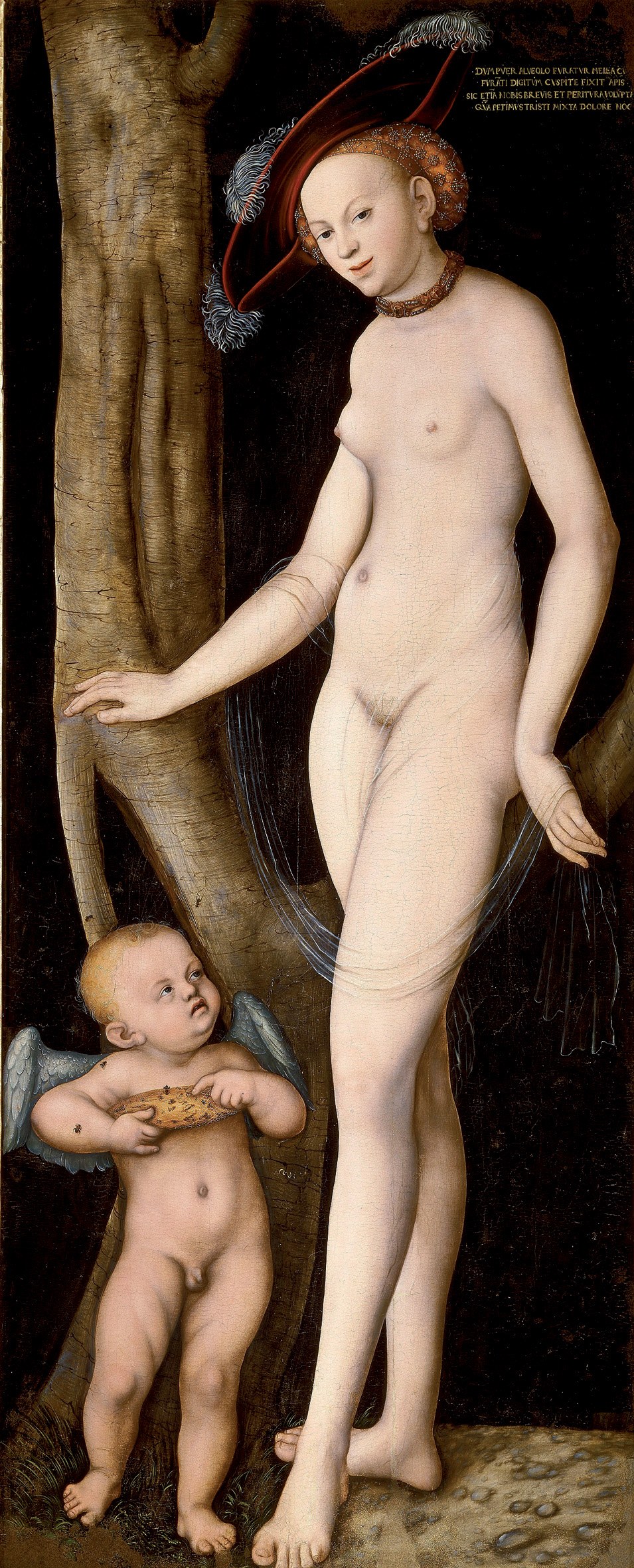 Venus and Cupid with a Honeycomb