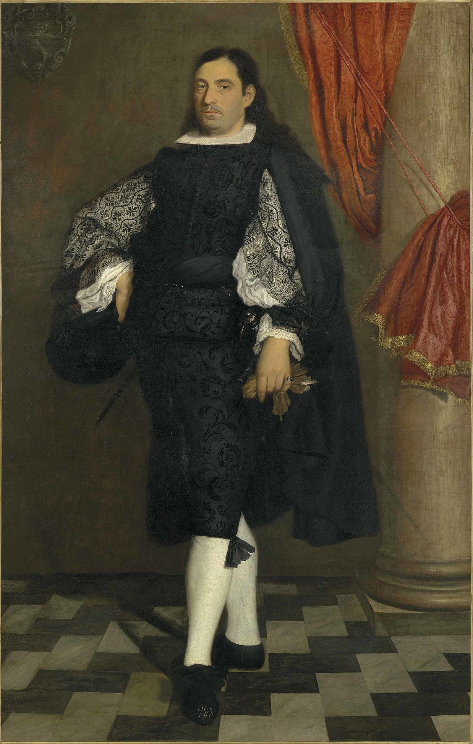Portrait of a gentleman, aged 34, presumably a member of the Ostigliani family