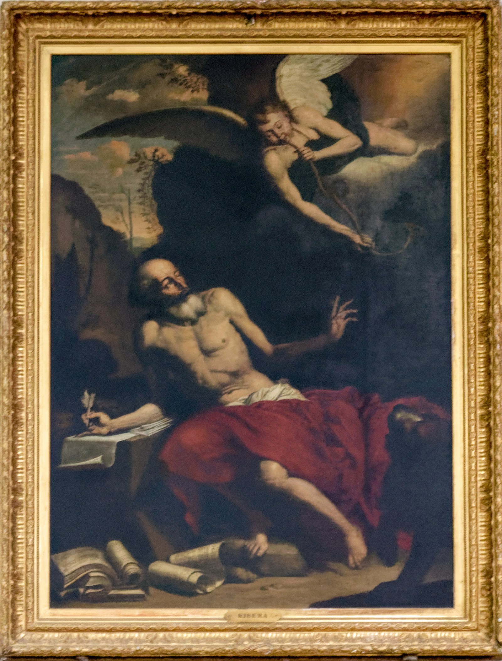 St. Jerome hearing the trumpets from the Last Judgement