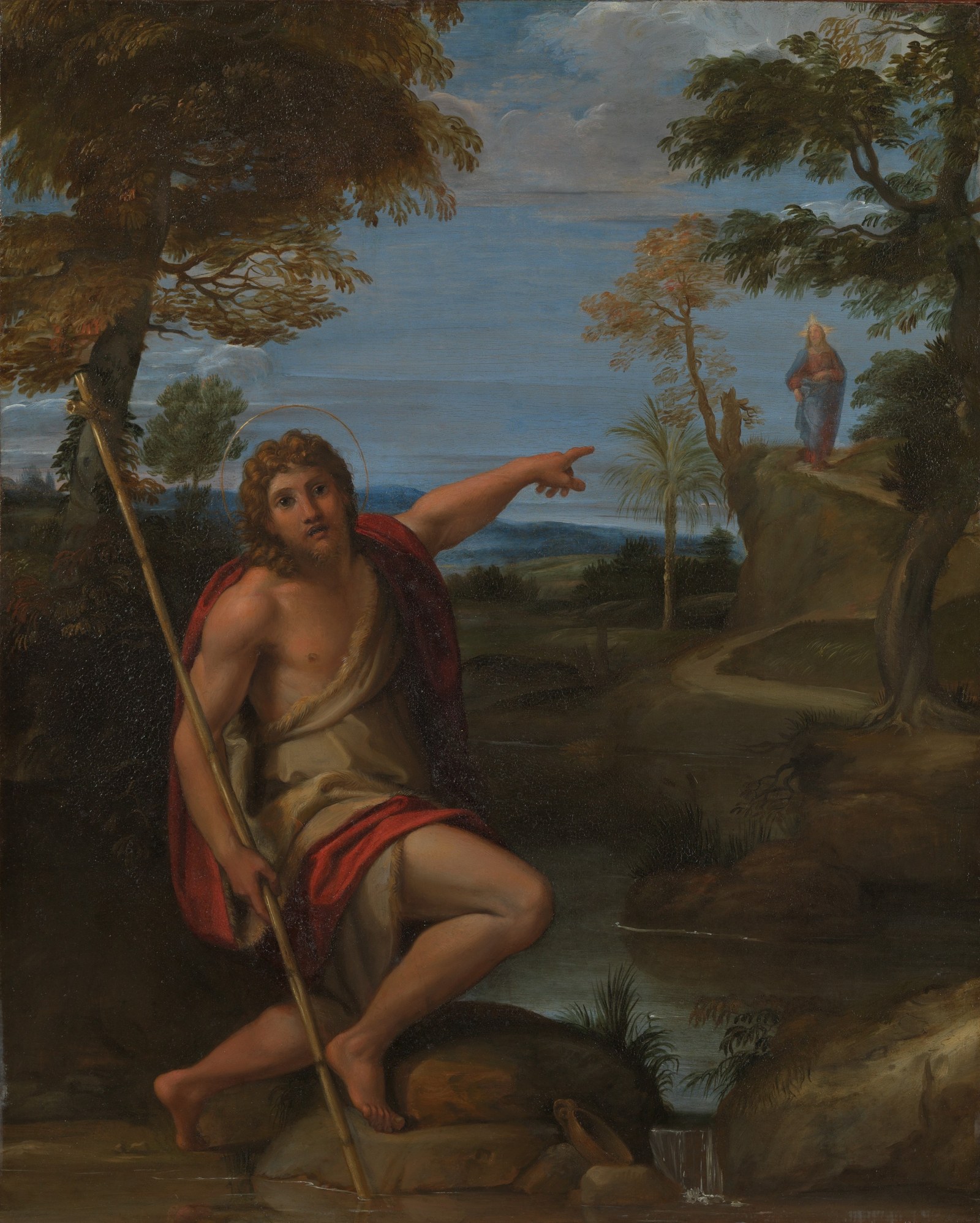 Saint John the Baptist Bearing Witness