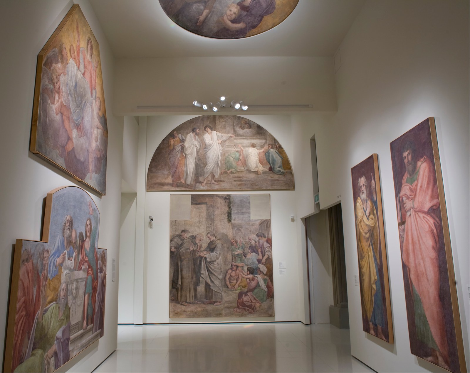 Mural paintings from the Herrera Chapel
