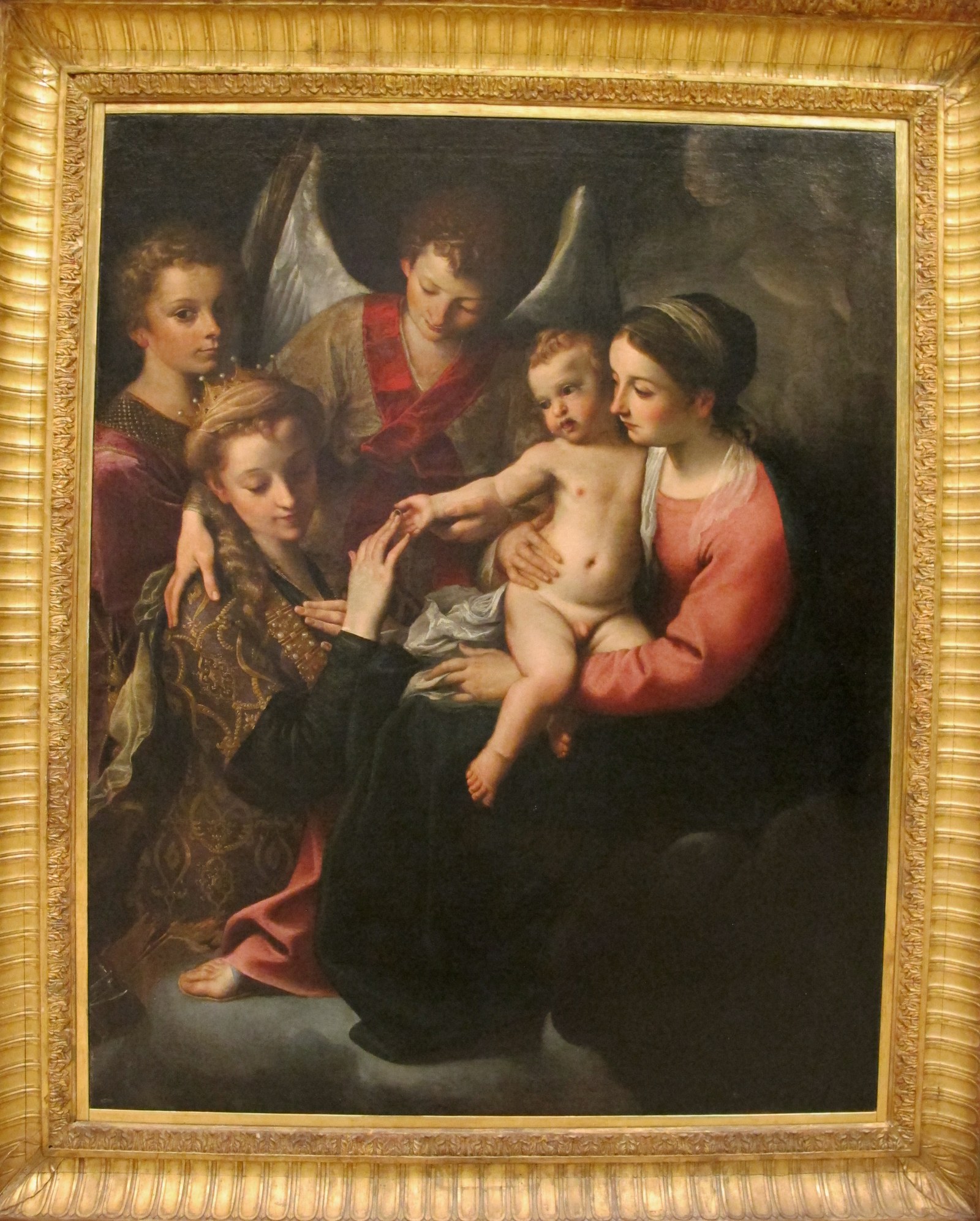Mystic marriage of Saint Catherine of Alexandria