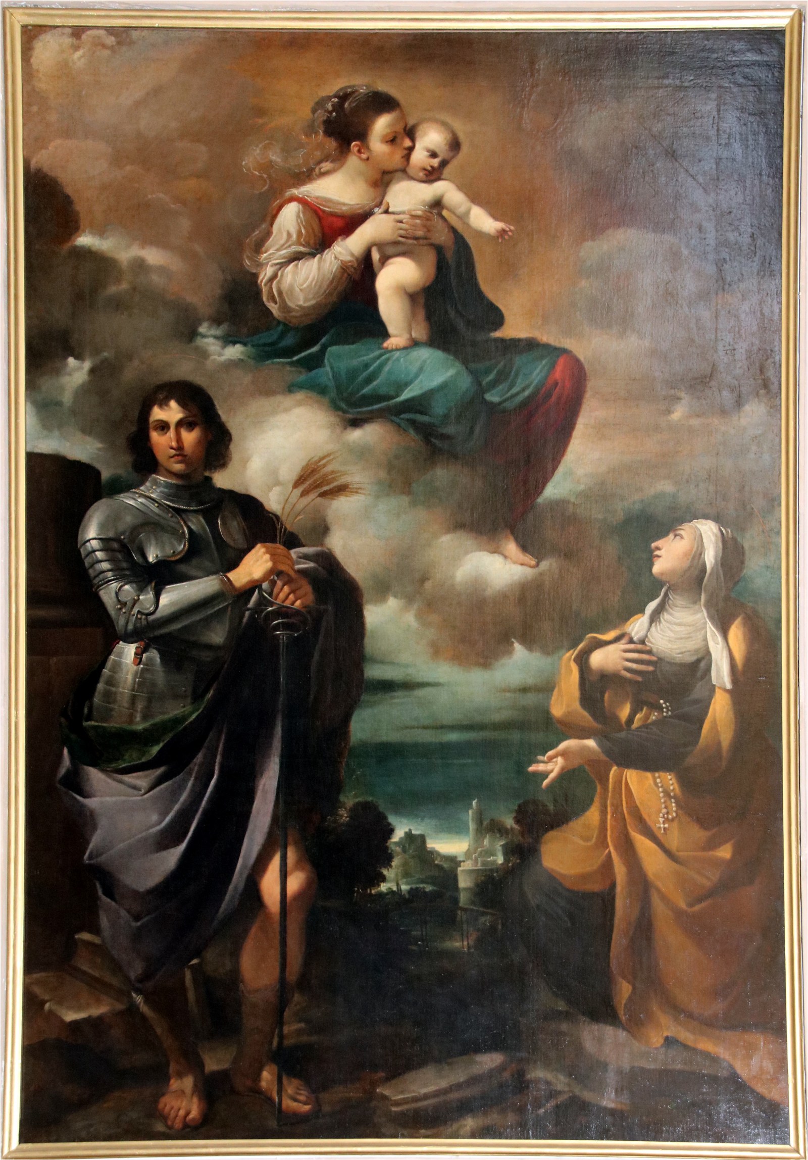 Category:Madonna col Bambino in gloria con san Pancrazio e una santa monaca