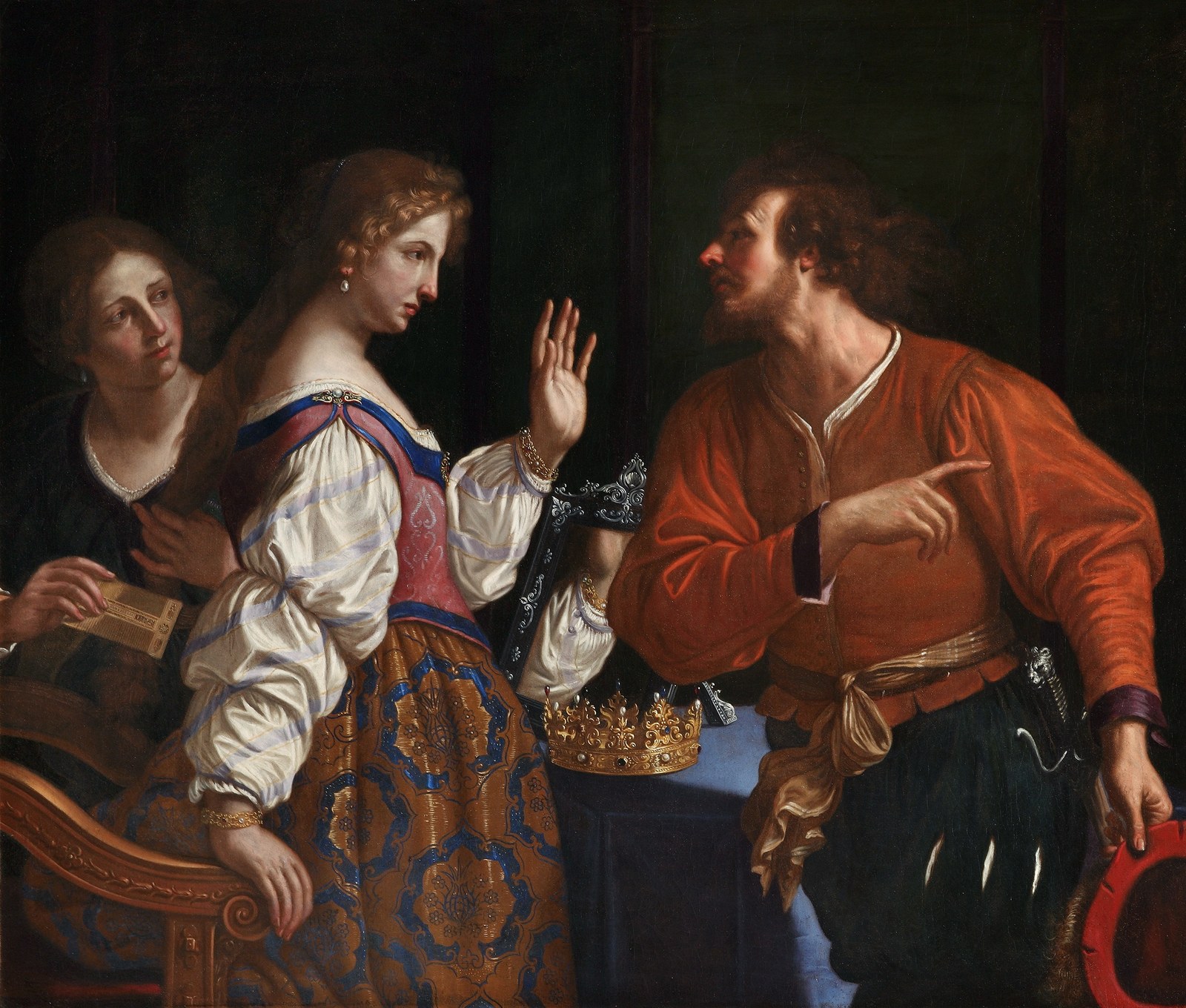 Semiramis Receiving the News of the Fall of Babylon
