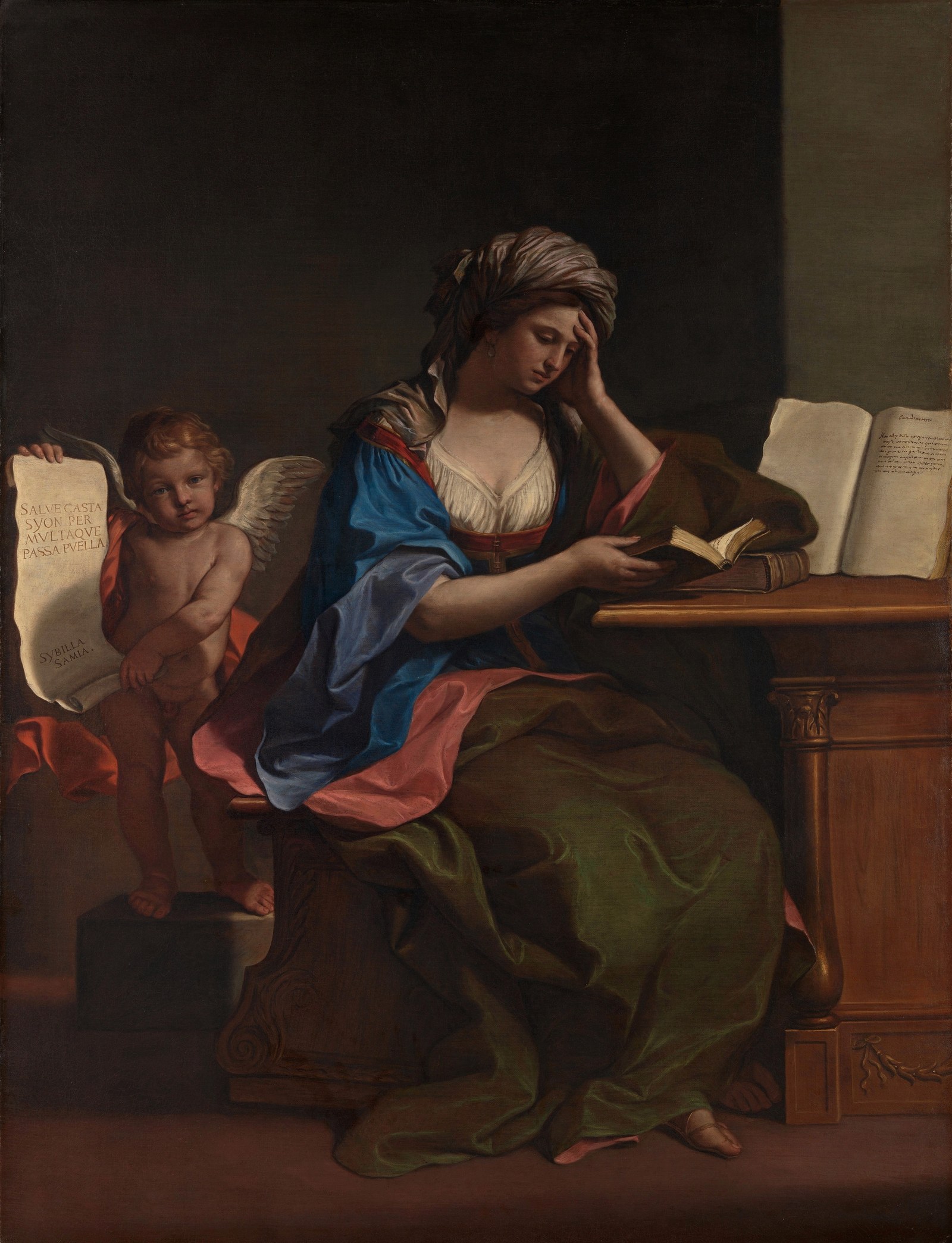 The Samian Sibyl with a Putto