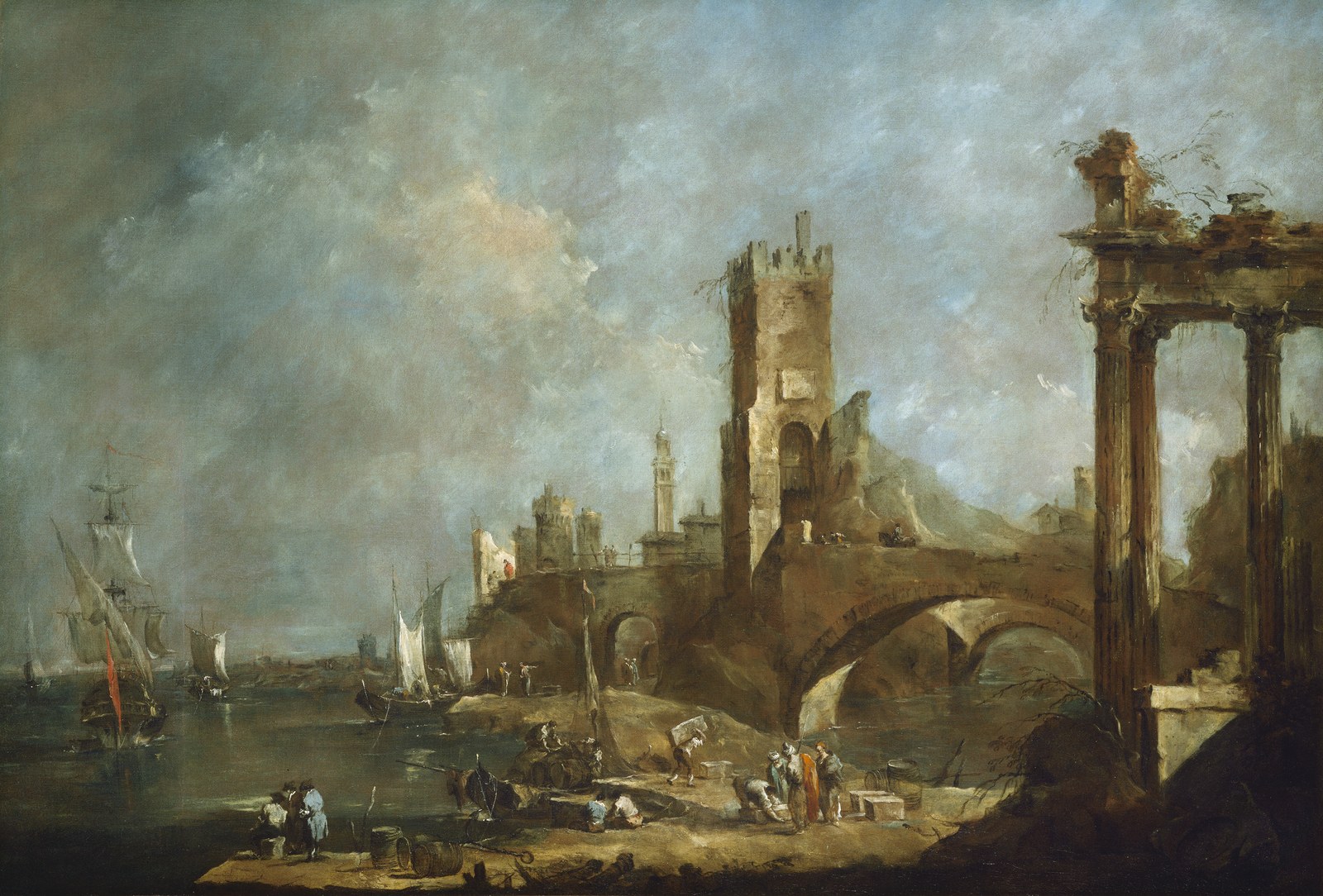 Capriccio of a Harbor