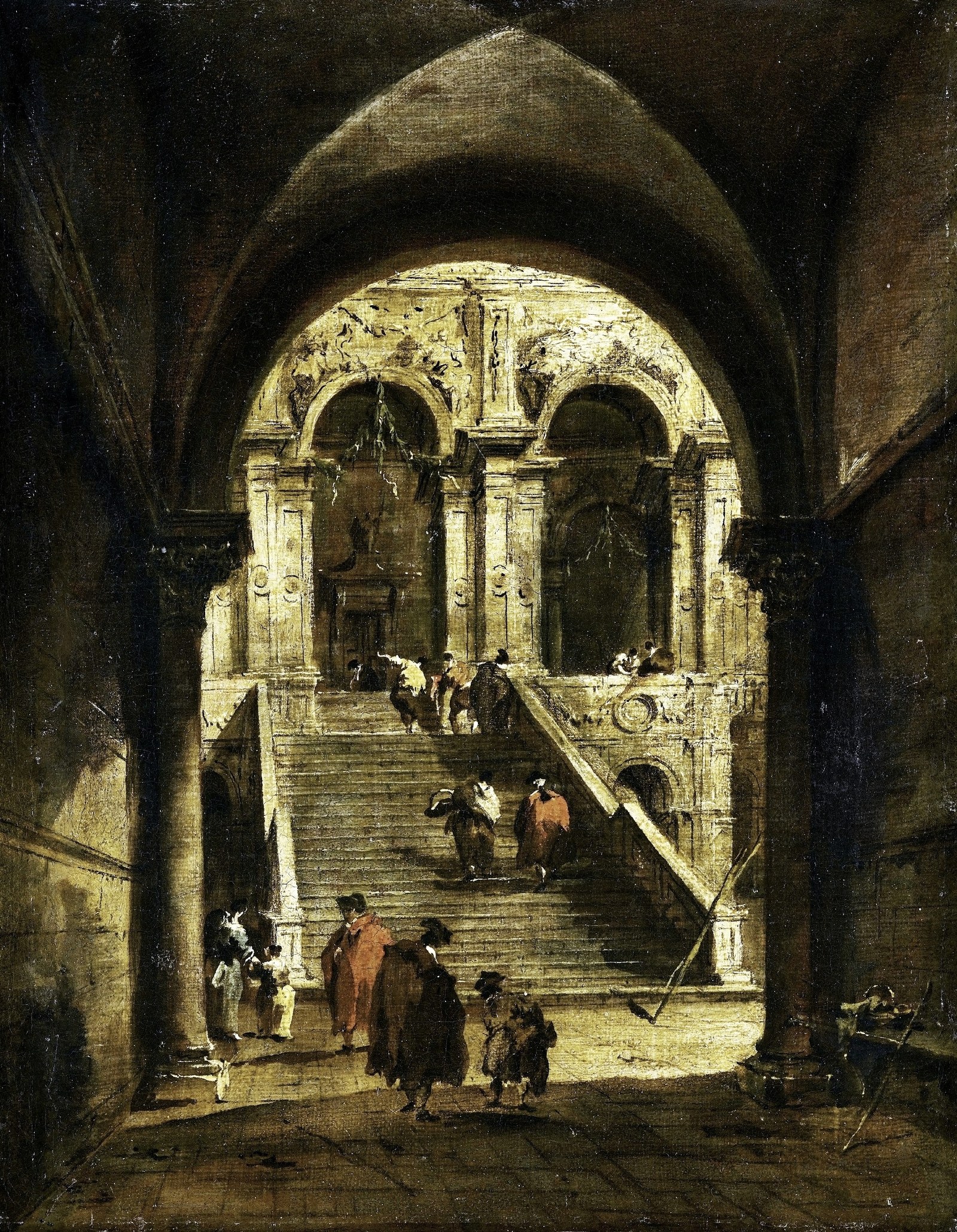 Palace steps
