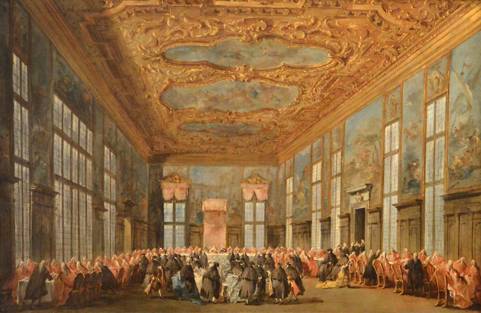 The Doge Giving a Banquet for the Ambassadors
