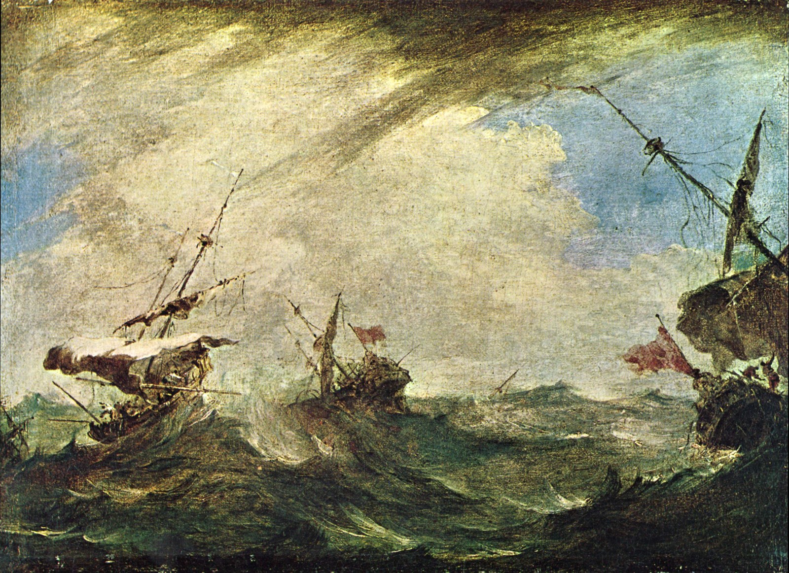 Tempest on the Sea