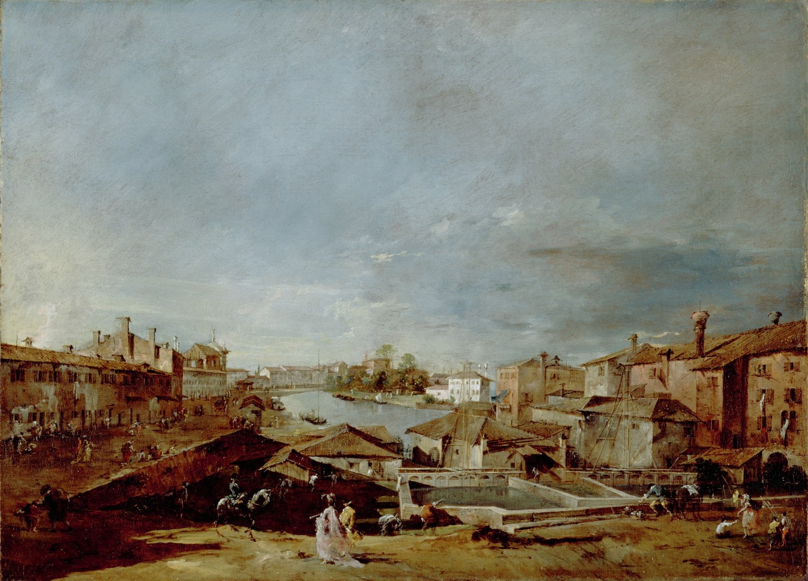 View of Dolo on the Brenta