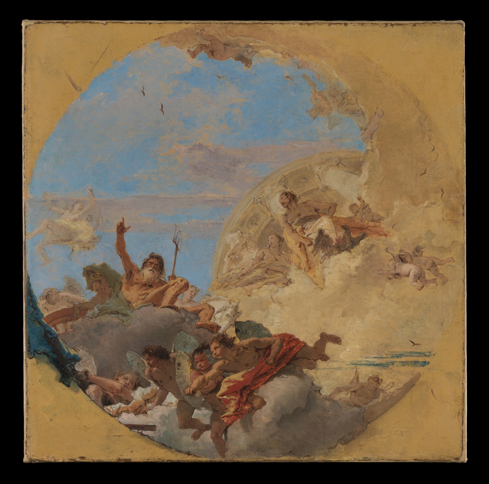 Neptune and the Winds