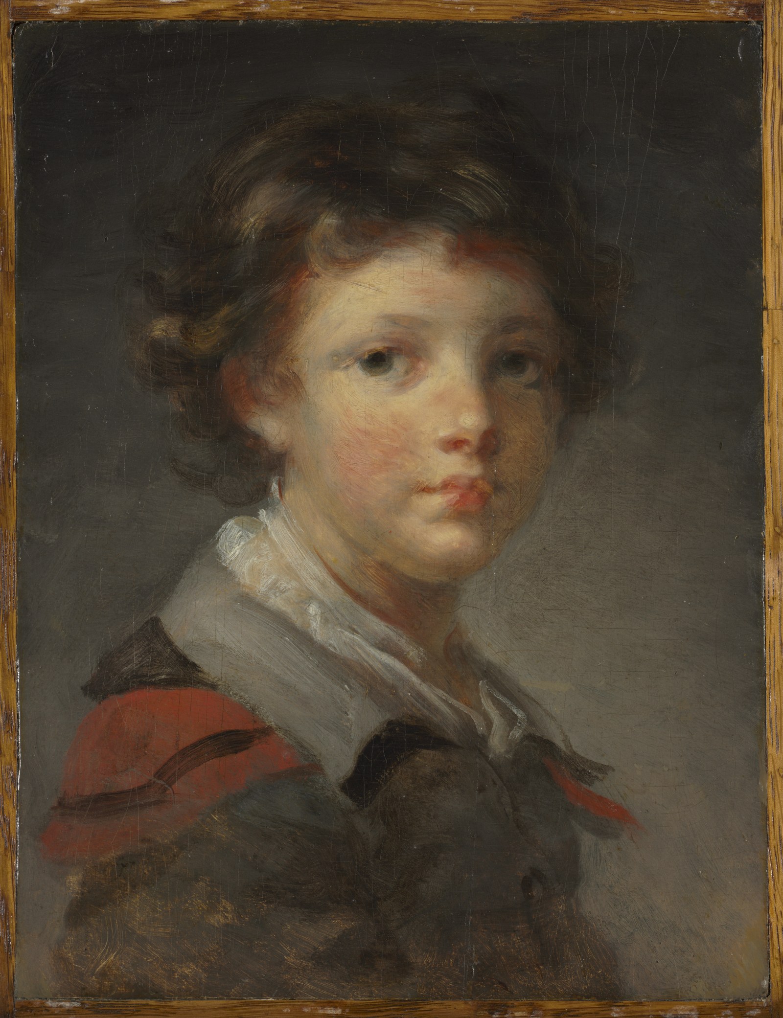 A Boy in a Red-lined Cloak