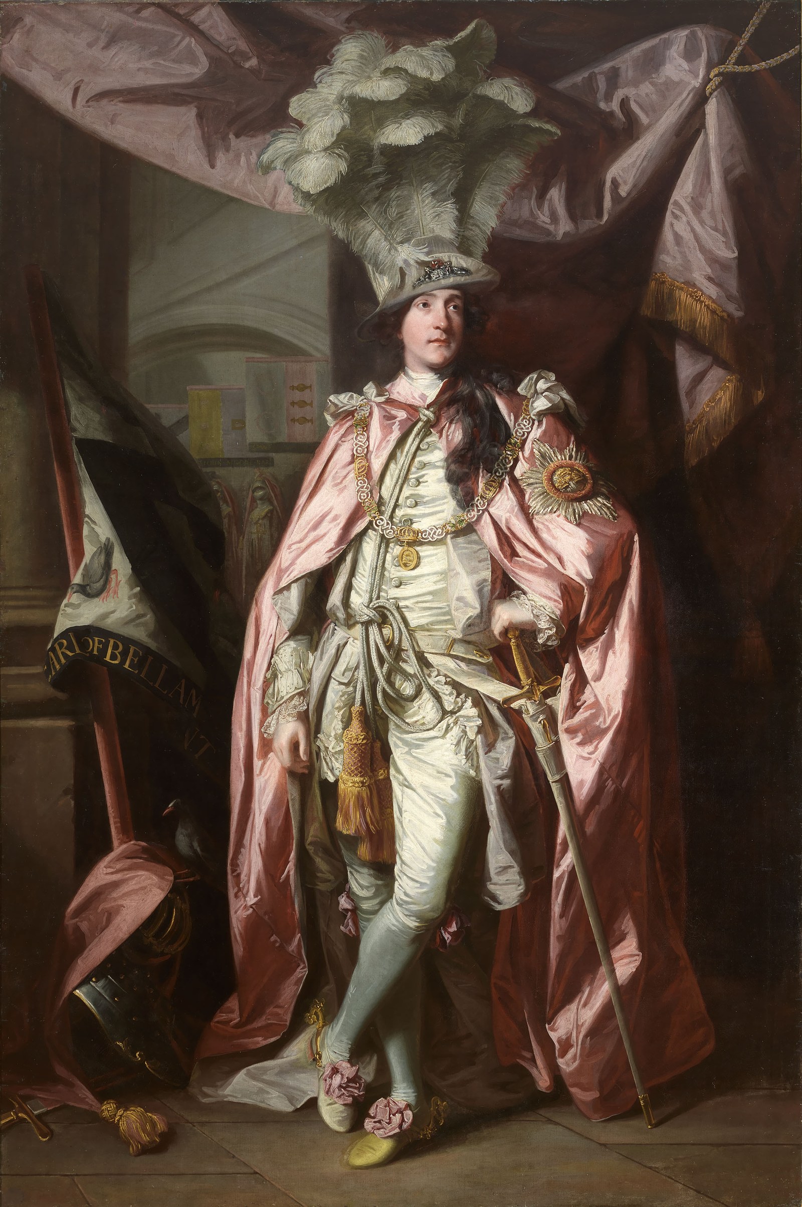 Portrait of Charles Coote, 1st Earl of Bellamont (1738-1800), in Robes of the Order of the Bath