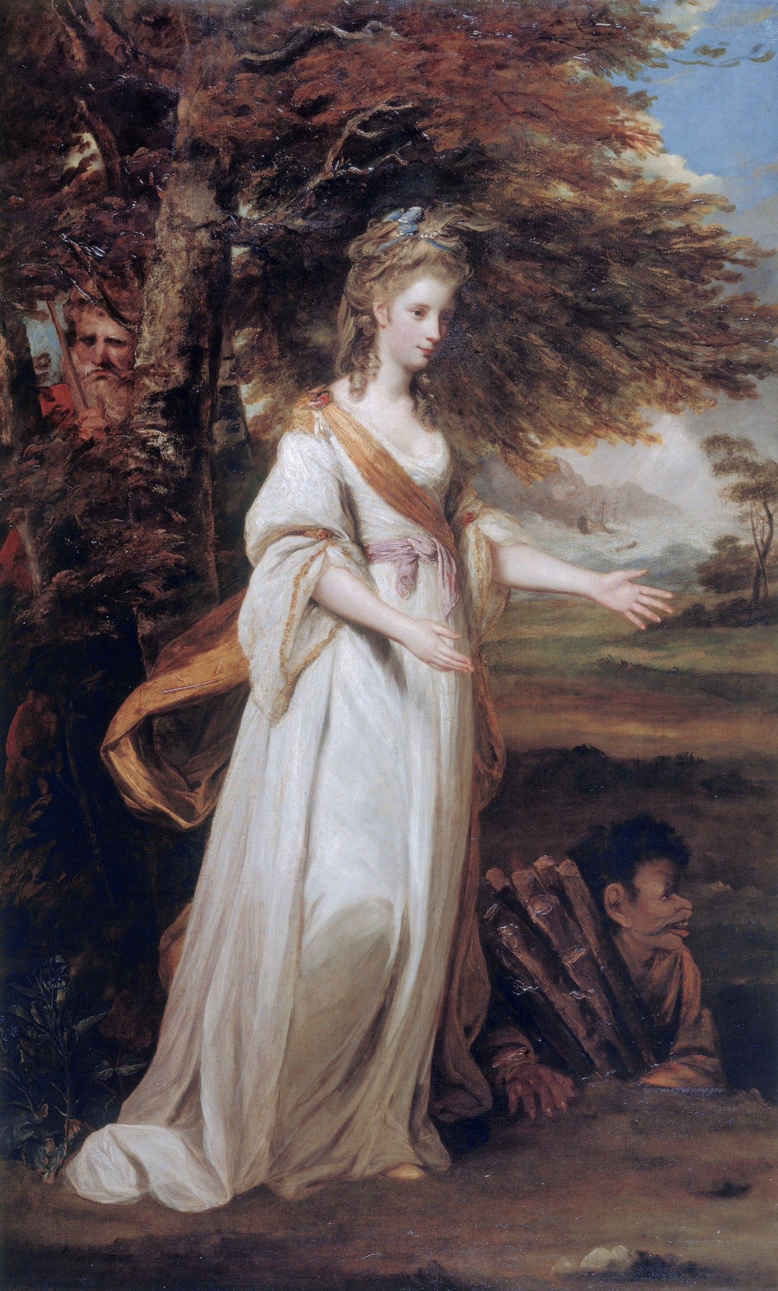 Mrs Tollemache as Miranda