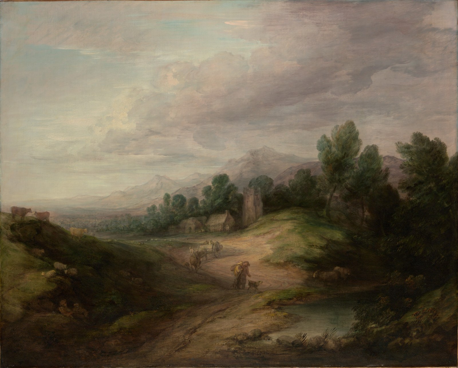 Wooded Upland Landscape